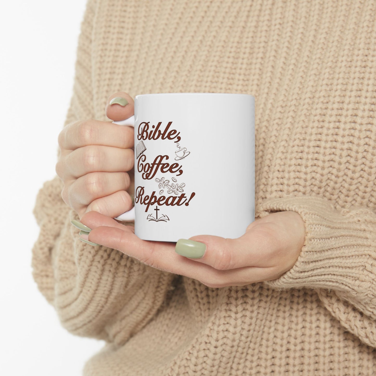 Bible Study Ceramic Coffee Mug - Perfect Gift for Coffee Lovers!