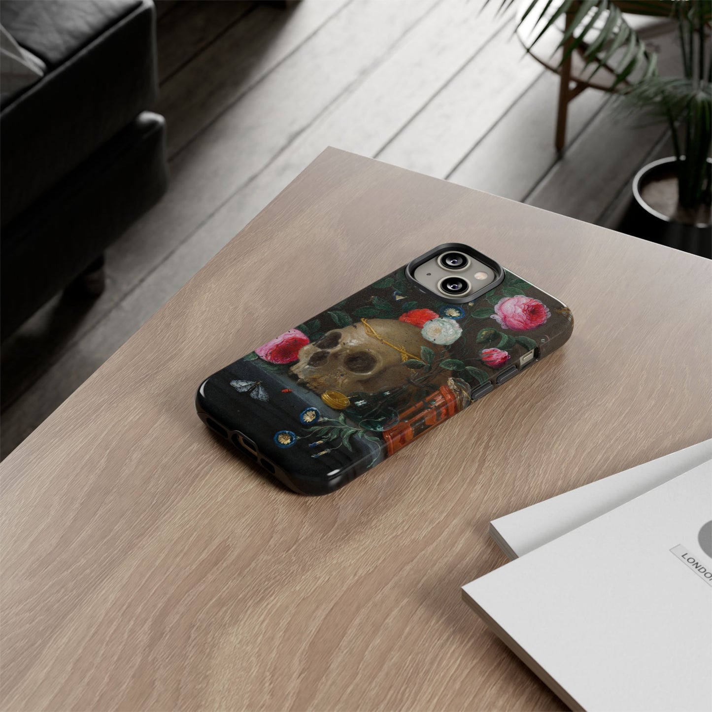 Vanitas Reverie Phone Case, Tough Cases, Gothic Aesthetic, Unique Gift, Halloween Decor, Edgy Phone Accessory