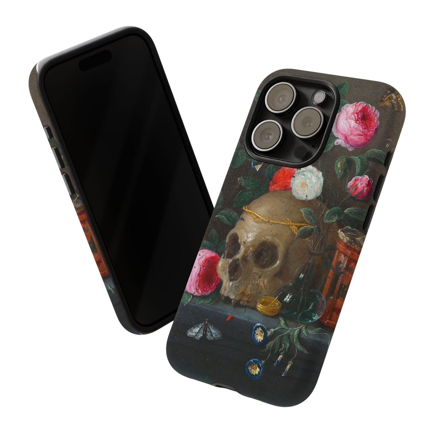 Vanitas Reverie Phone Case, Tough Cases, Gothic Aesthetic, Unique Gift, Halloween Decor, Edgy Phone Accessory