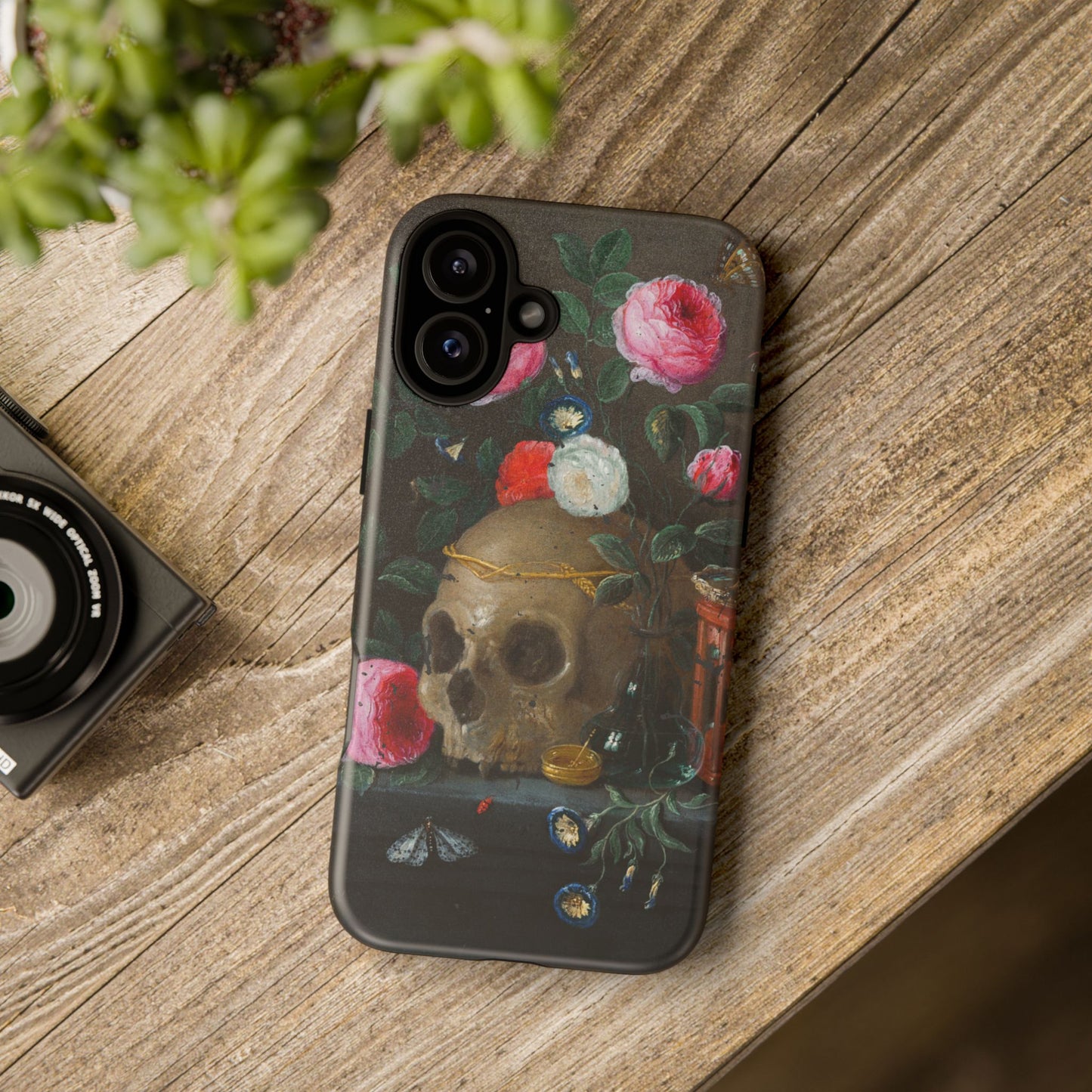 Vanitas Reverie Phone Case, Tough Cases, Gothic Aesthetic, Unique Gift, Halloween Decor, Edgy Phone Accessory