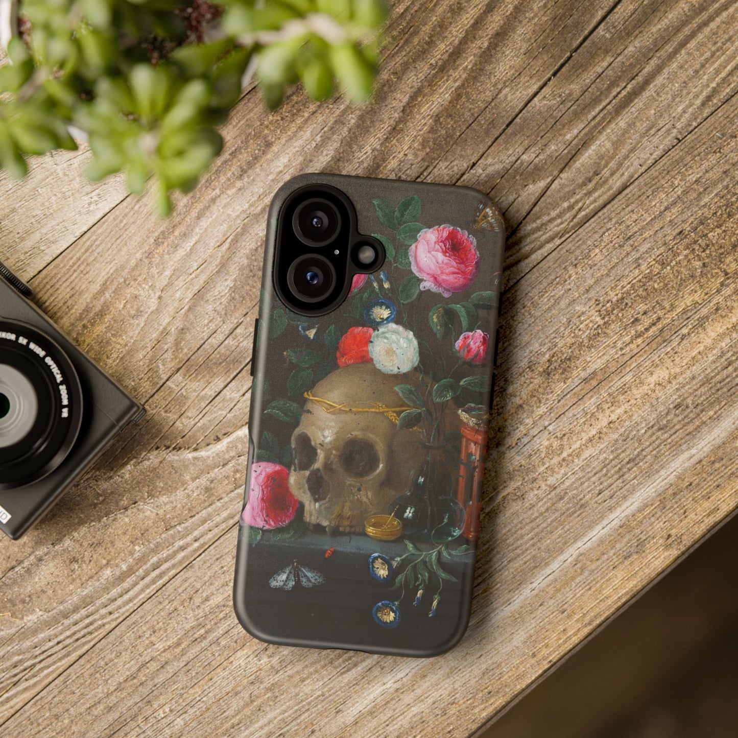 Vanitas Reverie Phone Case, Tough Cases, Gothic Aesthetic, Unique Gift, Halloween Decor, Edgy Phone Accessory