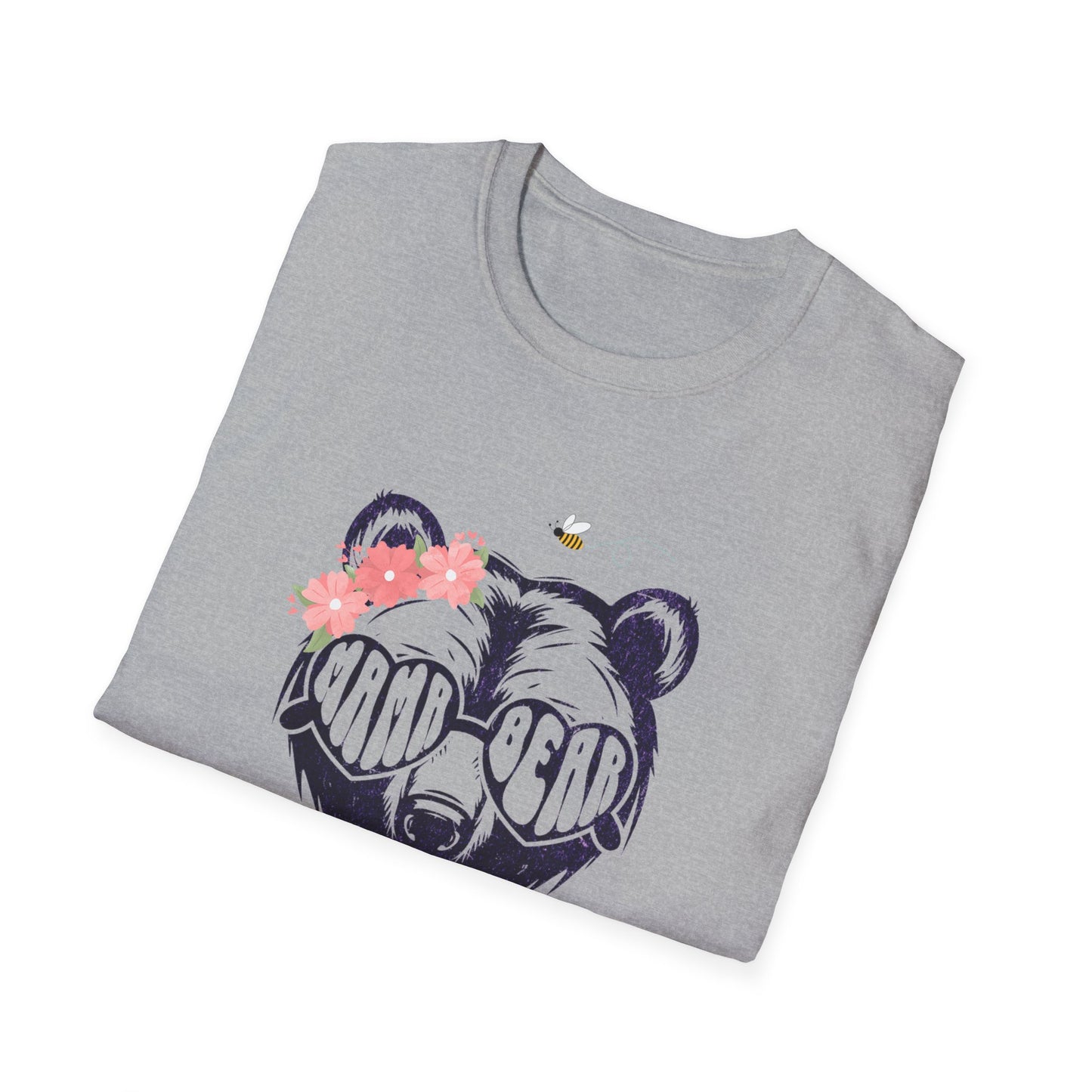 Mama Bear Graphic Unisex Softstyle T-Shirt