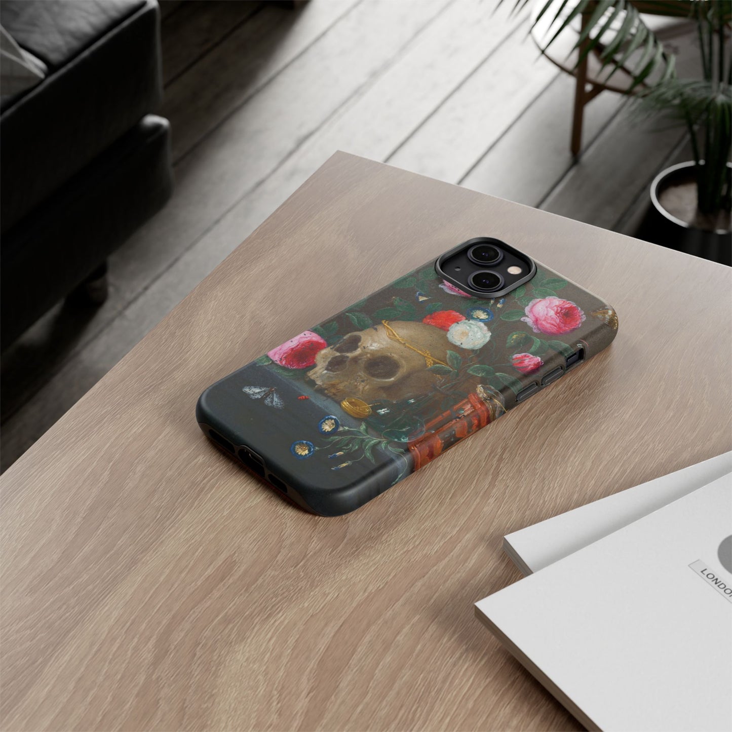 Vanitas Reverie Phone Case, Tough Cases, Gothic Aesthetic, Unique Gift, Halloween Decor, Edgy Phone Accessory