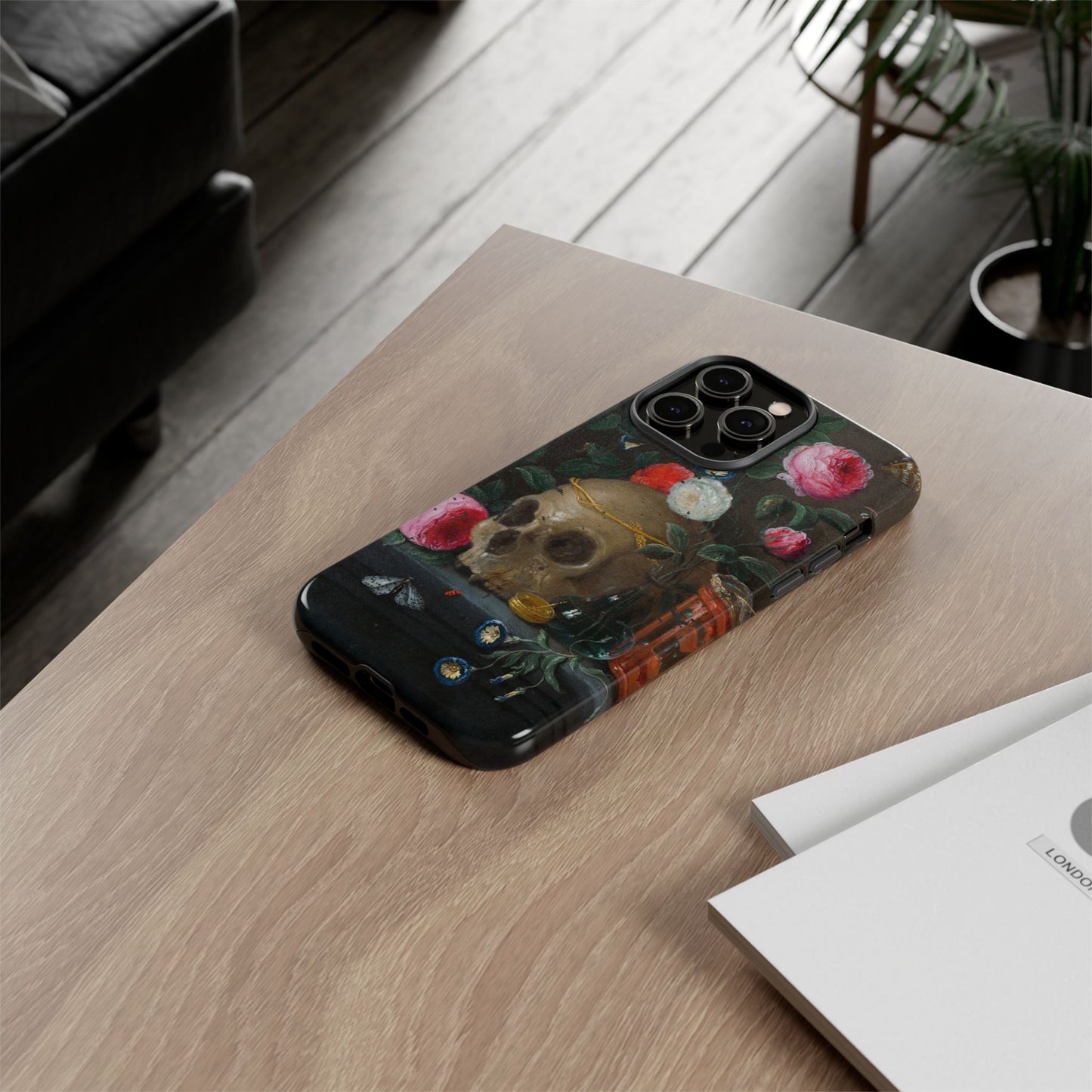 Vanitas Reverie Phone Case, Tough Cases, Gothic Aesthetic, Unique Gift, Halloween Decor, Edgy Phone Accessory