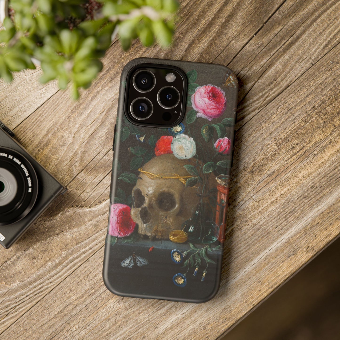 Vanitas Reverie Phone Case, Tough Cases, Gothic Aesthetic, Unique Gift, Halloween Decor, Edgy Phone Accessory