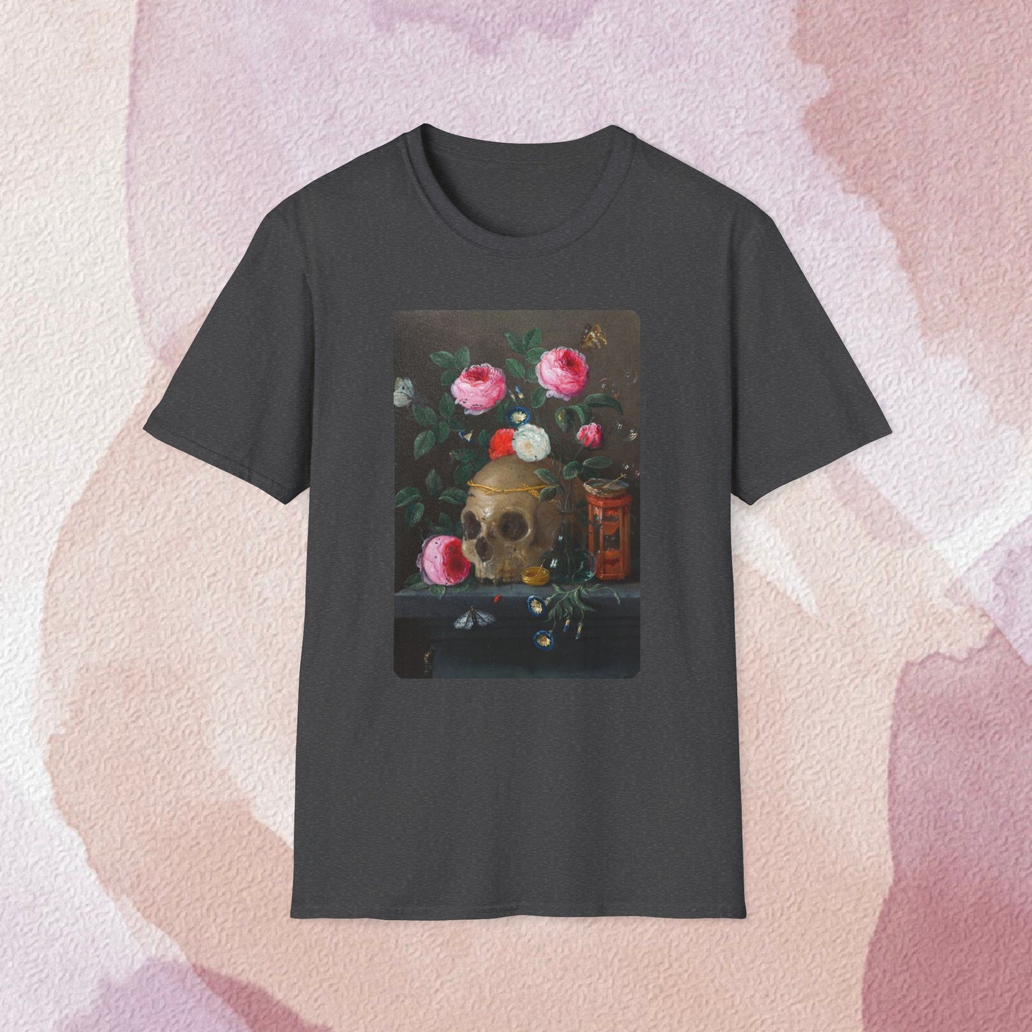 Unisex Graphic Art T-Shirt "Vanitas Reverie" Perfect for Everyone and Anyone, Art Lovers, Poets