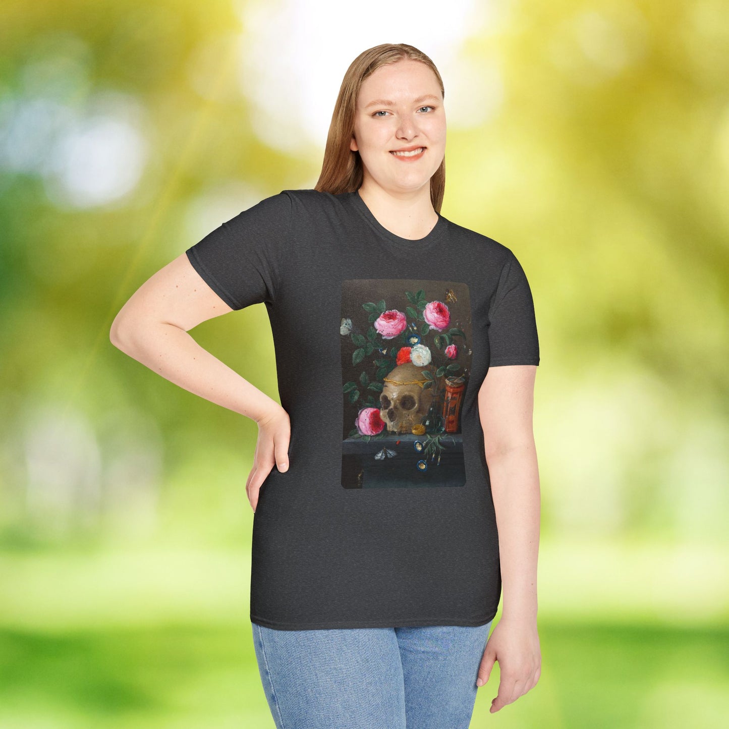 Unisex Graphic Art T-Shirt "Vanitas Reverie" Perfect for Everyone and Anyone, Art Lovers, Poets