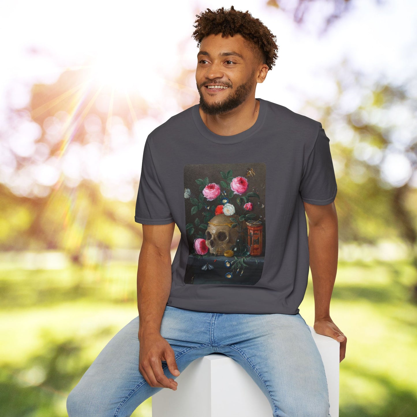 Unisex Graphic Art T-Shirt "Vanitas Reverie" Perfect for Everyone and Anyone, Art Lovers, Poets