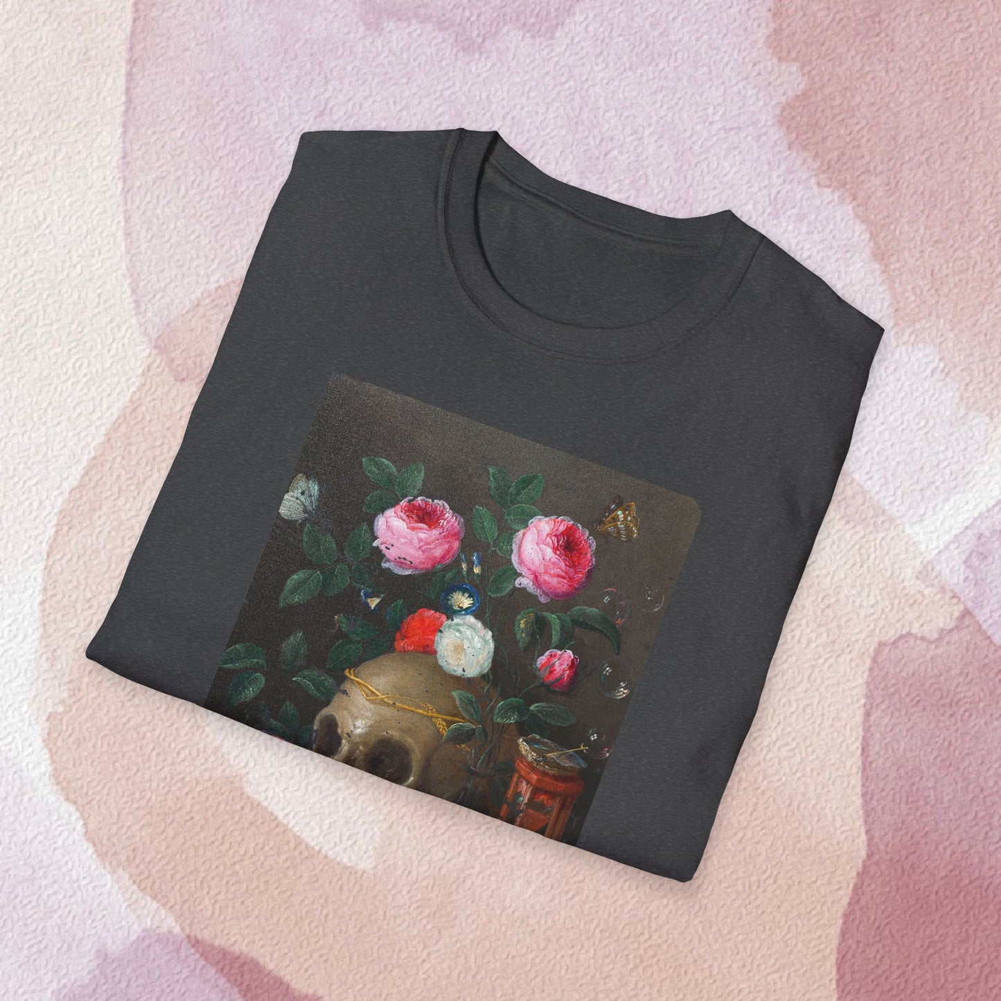Unisex Graphic Art T-Shirt "Vanitas Reverie" Perfect for Everyone and Anyone, Art Lovers, Poets