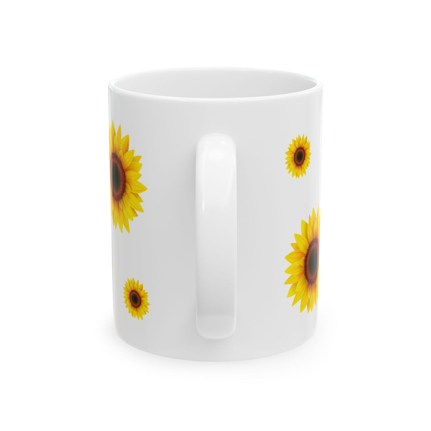 Sunflower Ceramic Mug - 11oz | Perfect Gift for Flower Lovers