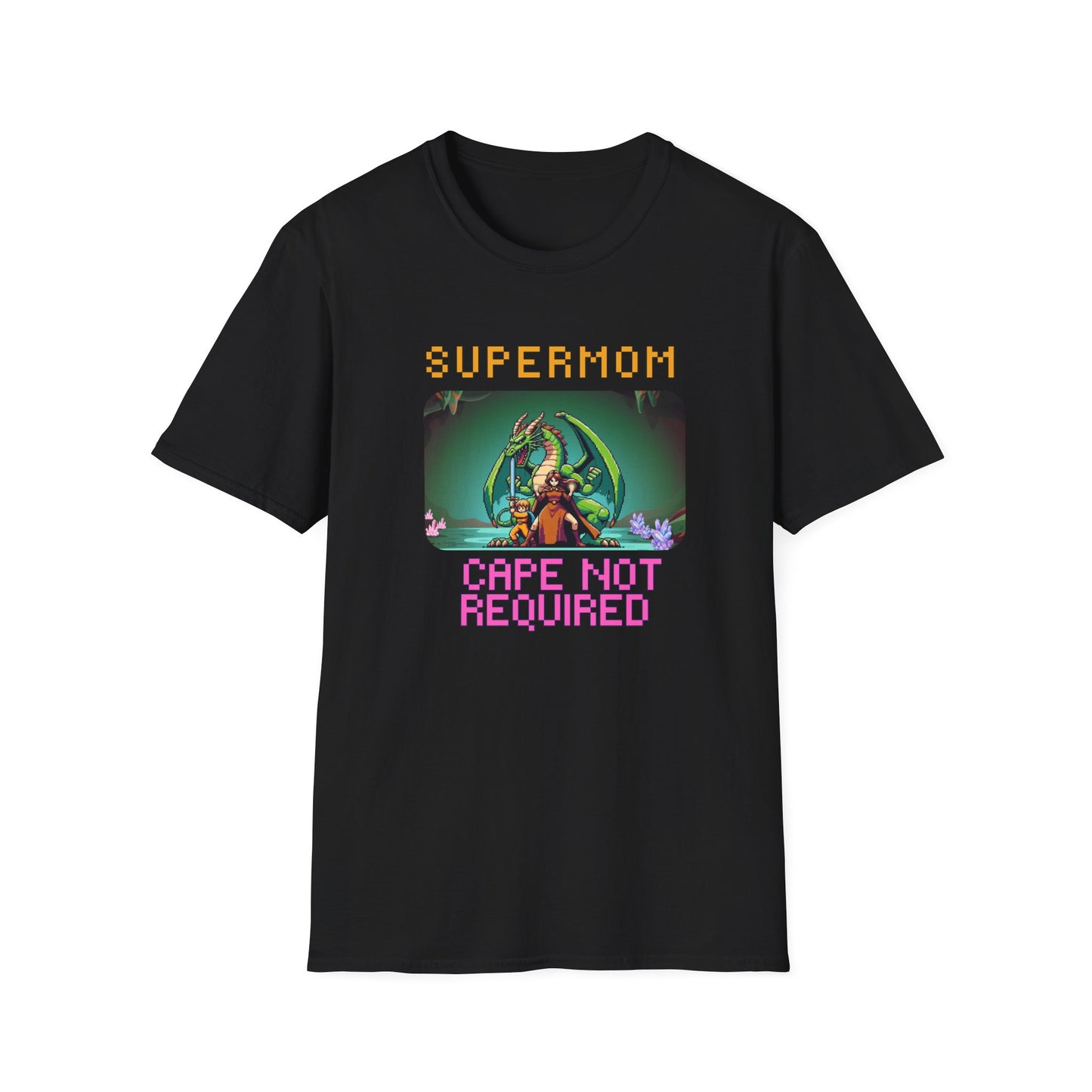 Supermom Graphic Unisex T-Shirt - Cape Not Required
