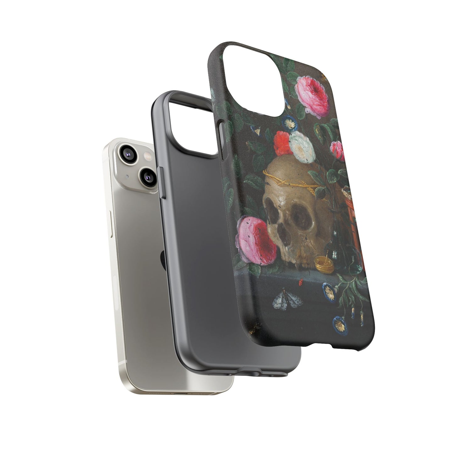 Vanitas Reverie Phone Case, Tough Cases, Gothic Aesthetic, Unique Gift, Halloween Decor, Edgy Phone Accessory