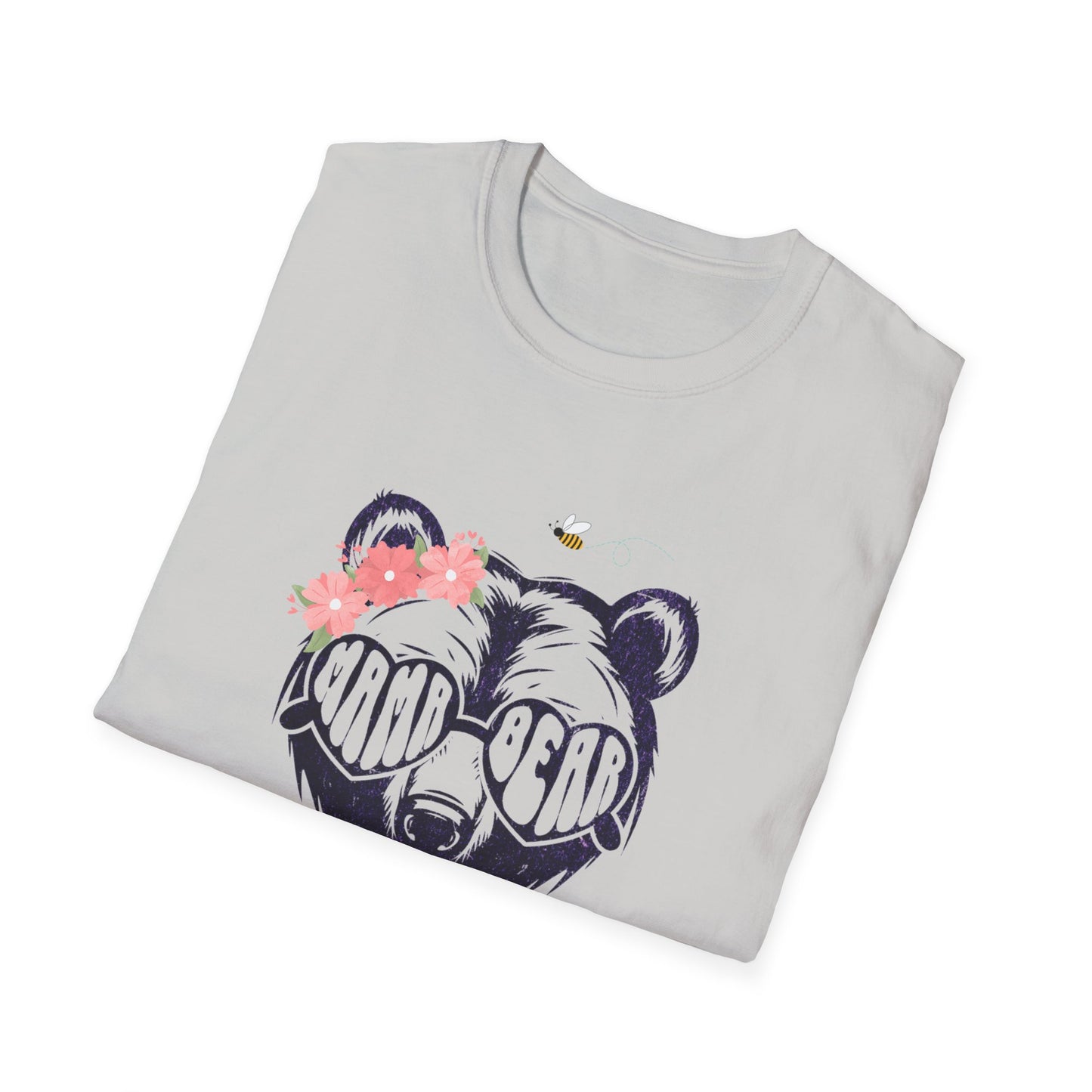 Mama Bear Graphic Unisex Softstyle T-Shirt