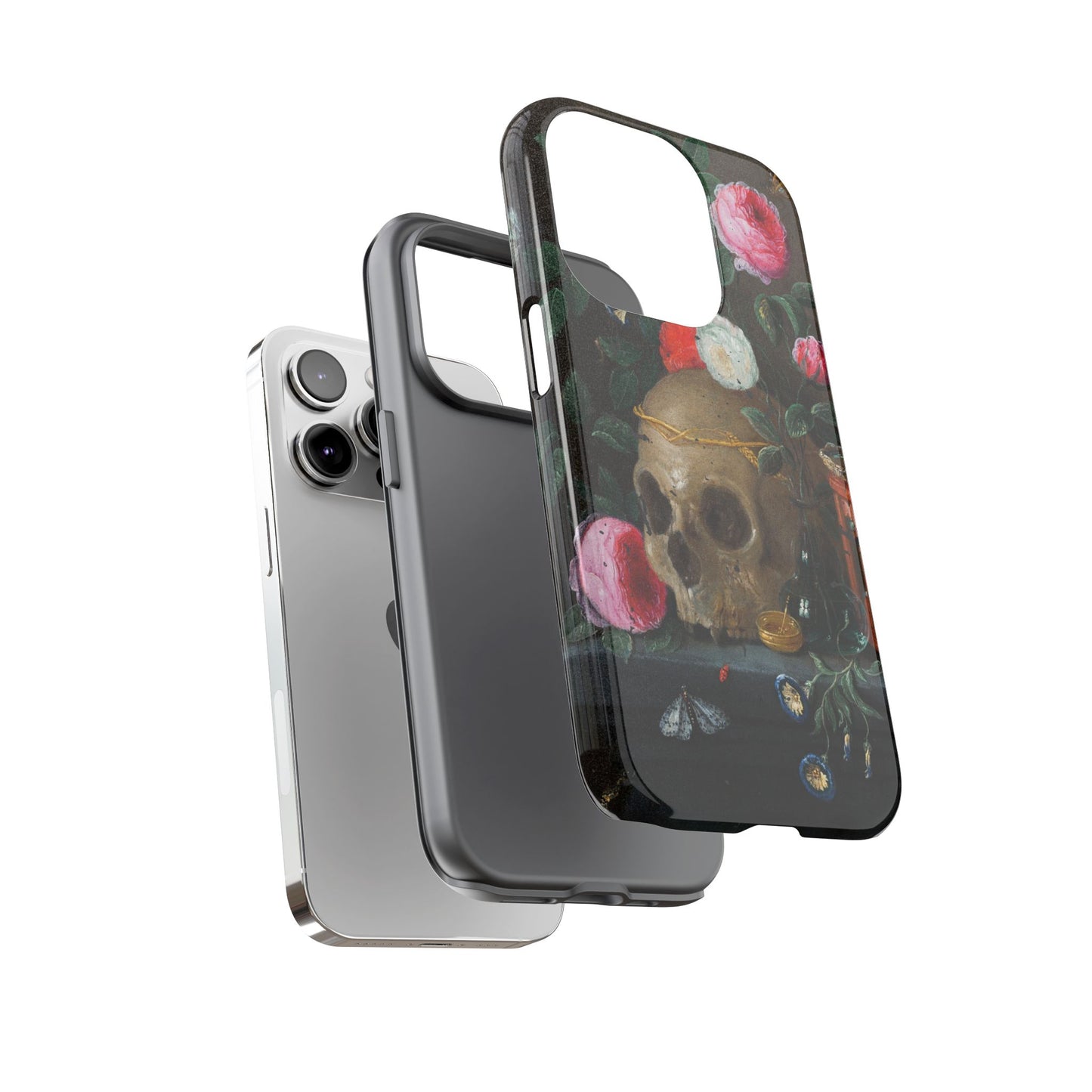 Vanitas Reverie Phone Case, Tough Cases, Gothic Aesthetic, Unique Gift, Halloween Decor, Edgy Phone Accessory