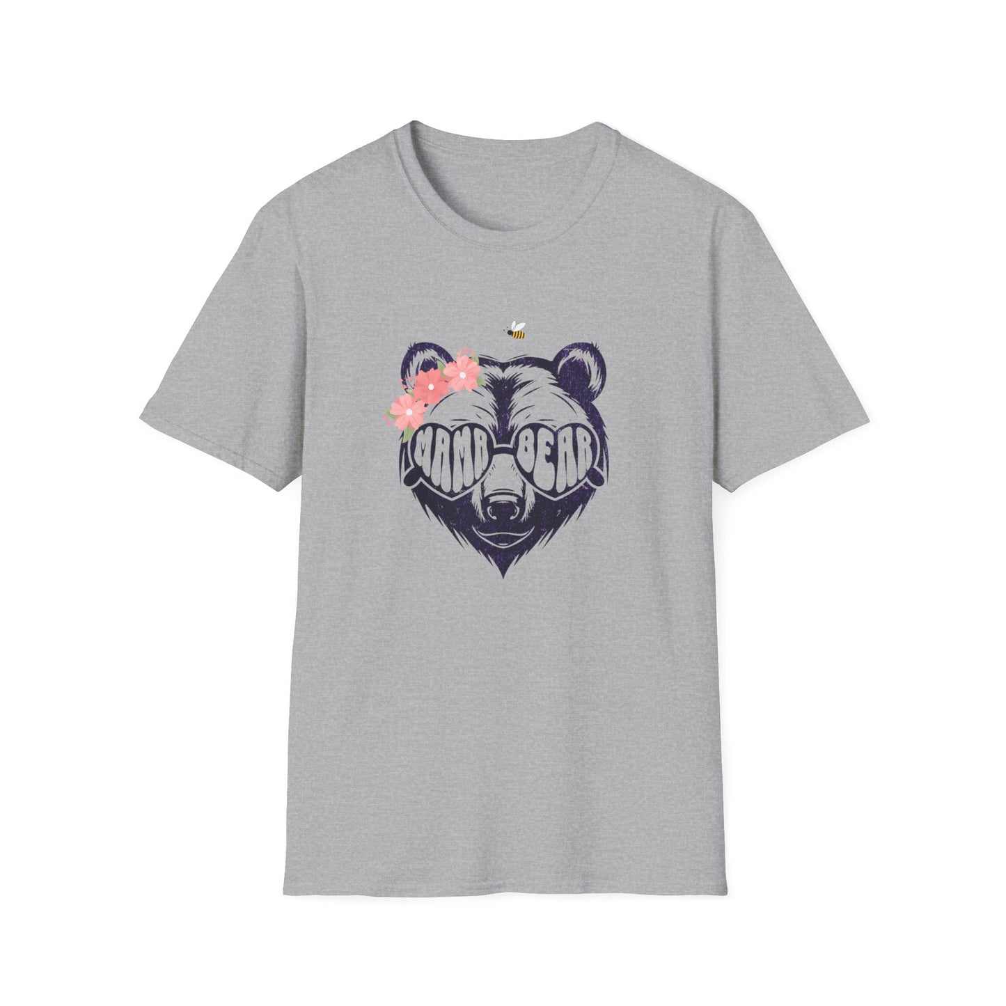 Mama Bear Graphic Unisex Softstyle T-Shirt
