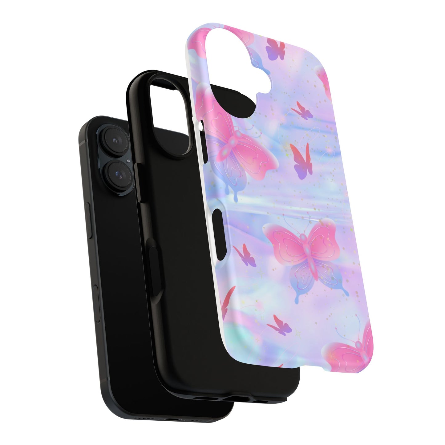 Butterfly Dreams Phone Case - Tough Protective Cover for Butterfly Lovers