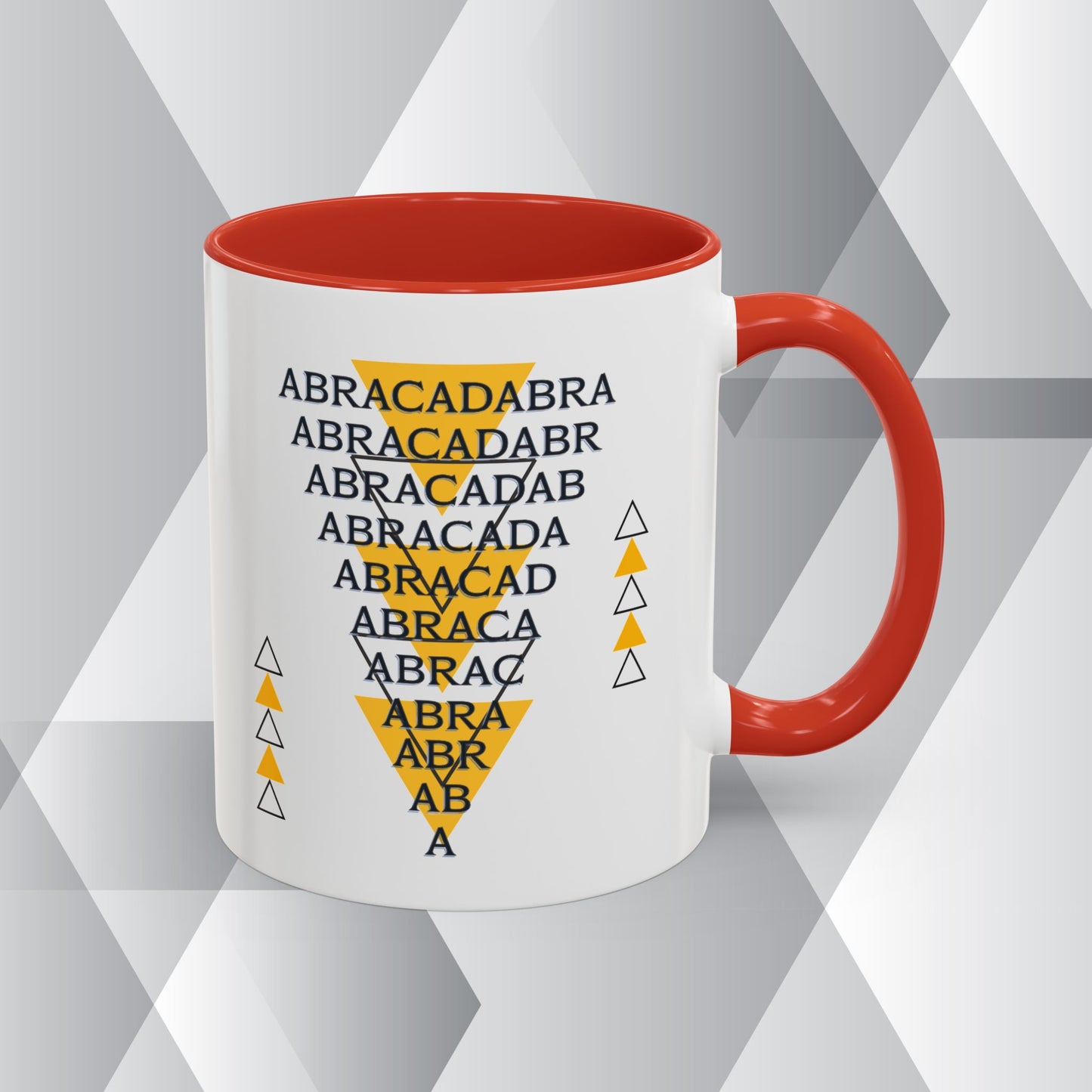 Abracadabra Manifest Accent Coffee Mug (11oz), A Spellbinding Reminder to Speak Magic