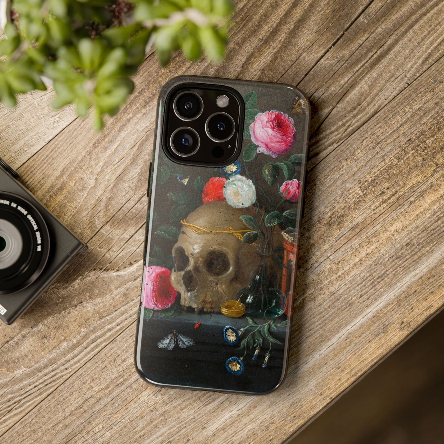 Vanitas Reverie Phone Case, Tough Cases, Gothic Aesthetic, Unique Gift, Halloween Decor, Edgy Phone Accessory