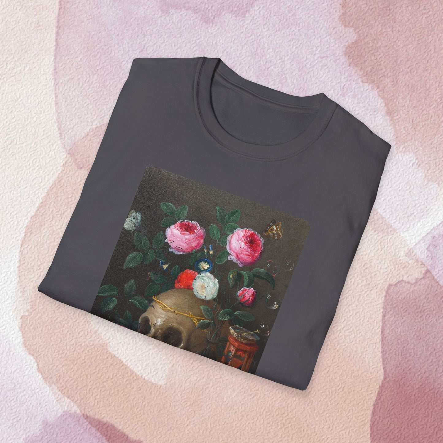 Unisex Graphic Art T-Shirt "Vanitas Reverie" Perfect for Everyone and Anyone, Art Lovers, Poets