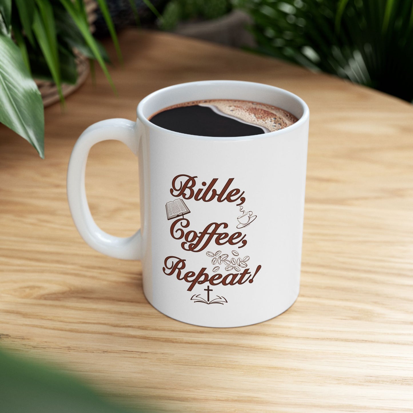 Bible Study Ceramic Coffee Mug - Perfect Gift for Coffee Lovers!