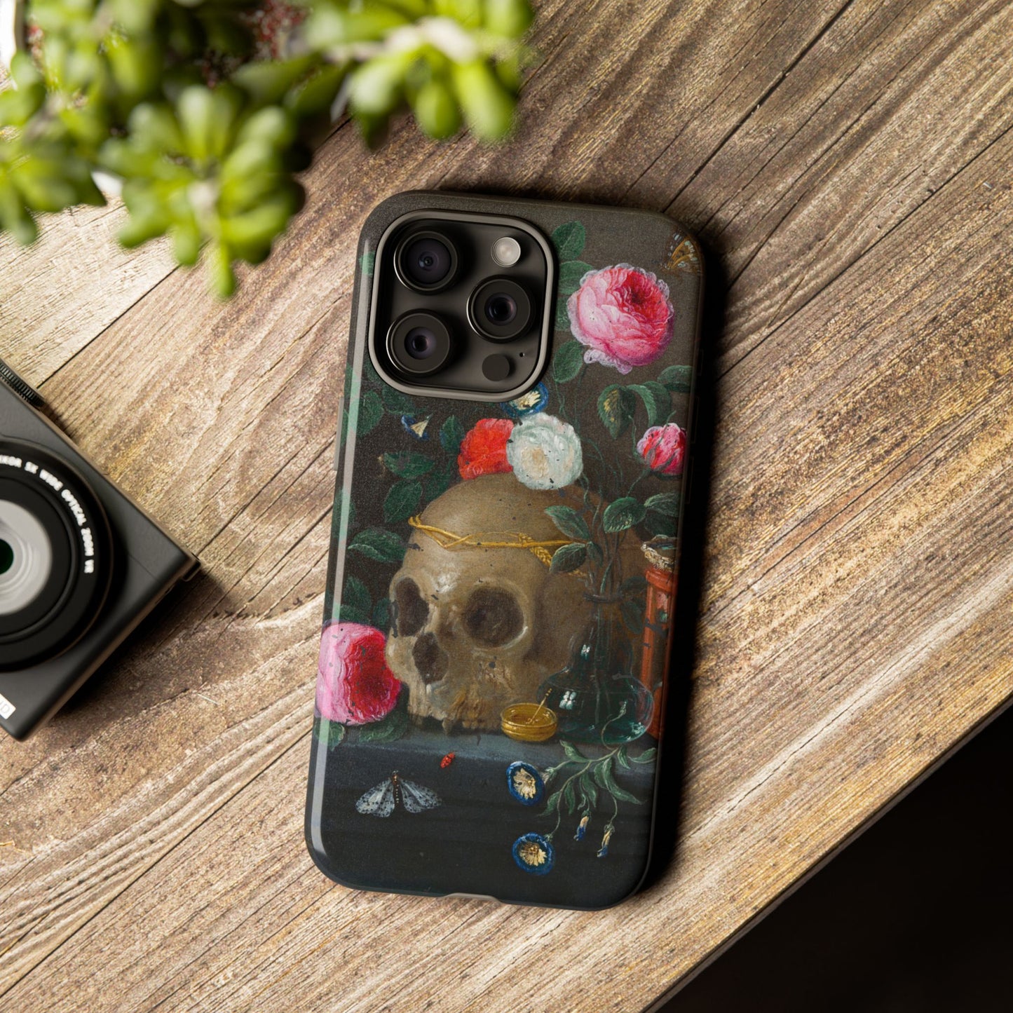 Vanitas Reverie Phone Case, Tough Cases, Gothic Aesthetic, Unique Gift, Halloween Decor, Edgy Phone Accessory