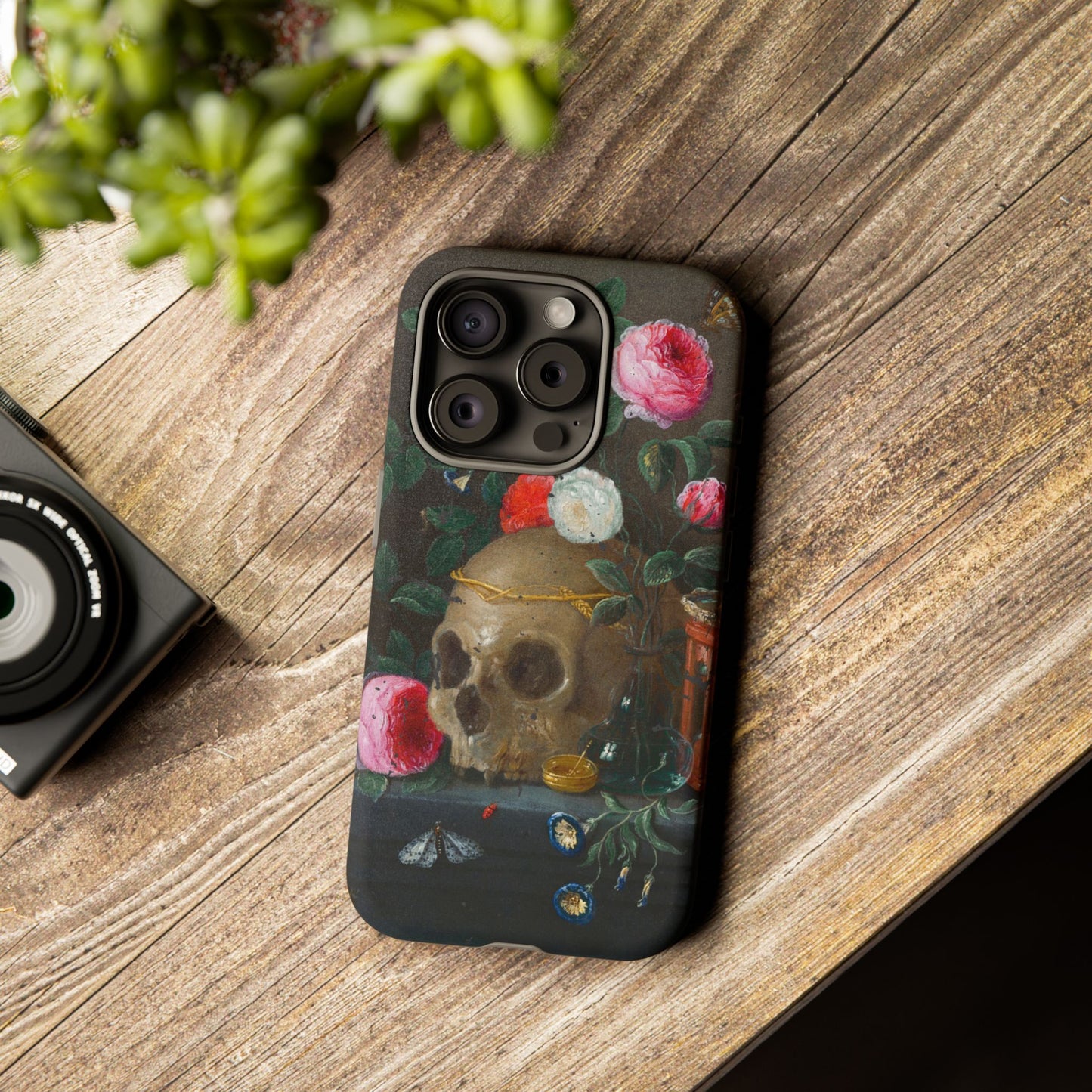Vanitas Reverie Phone Case, Tough Cases, Gothic Aesthetic, Unique Gift, Halloween Decor, Edgy Phone Accessory