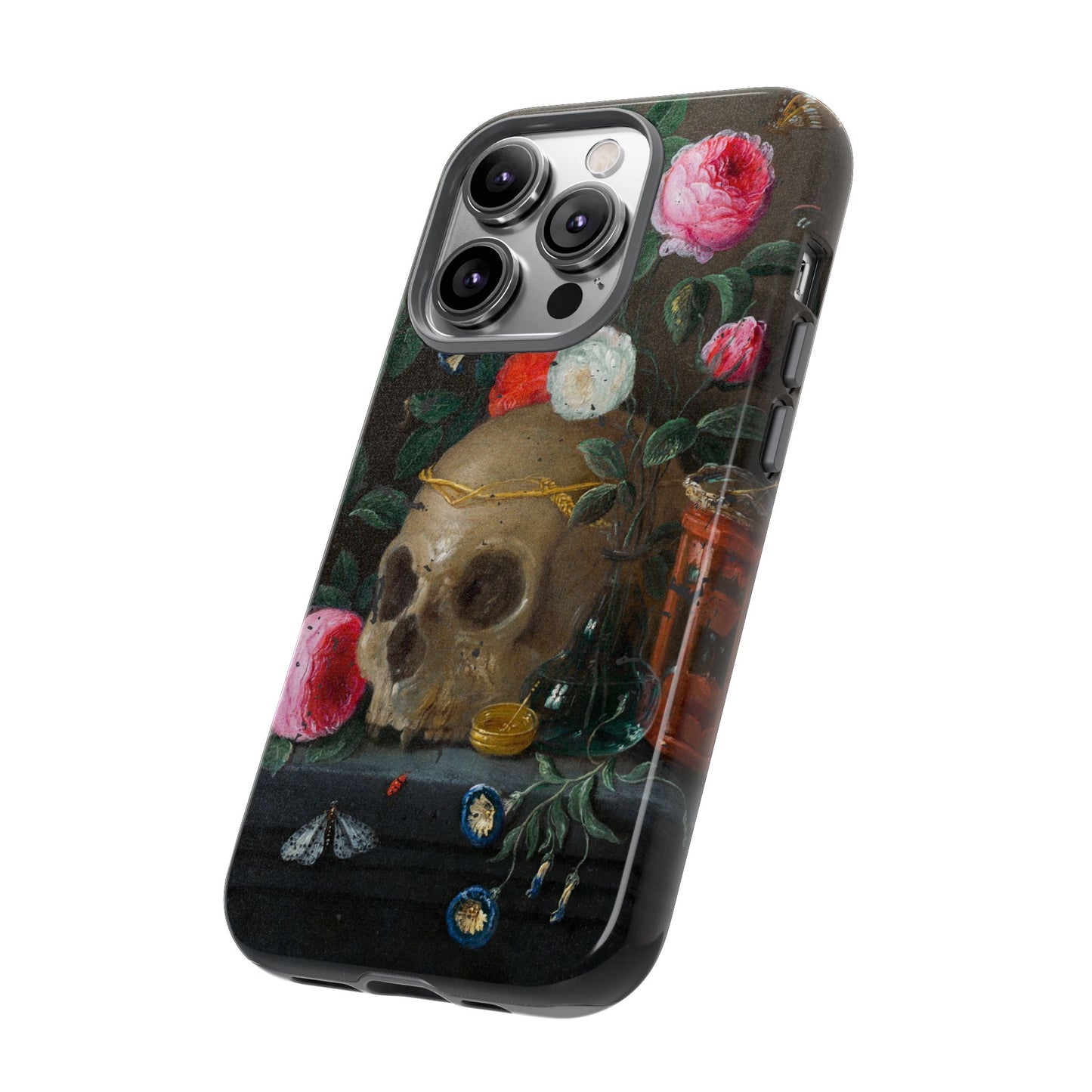 Vanitas Reverie Phone Case, Tough Cases, Gothic Aesthetic, Unique Gift, Halloween Decor, Edgy Phone Accessory