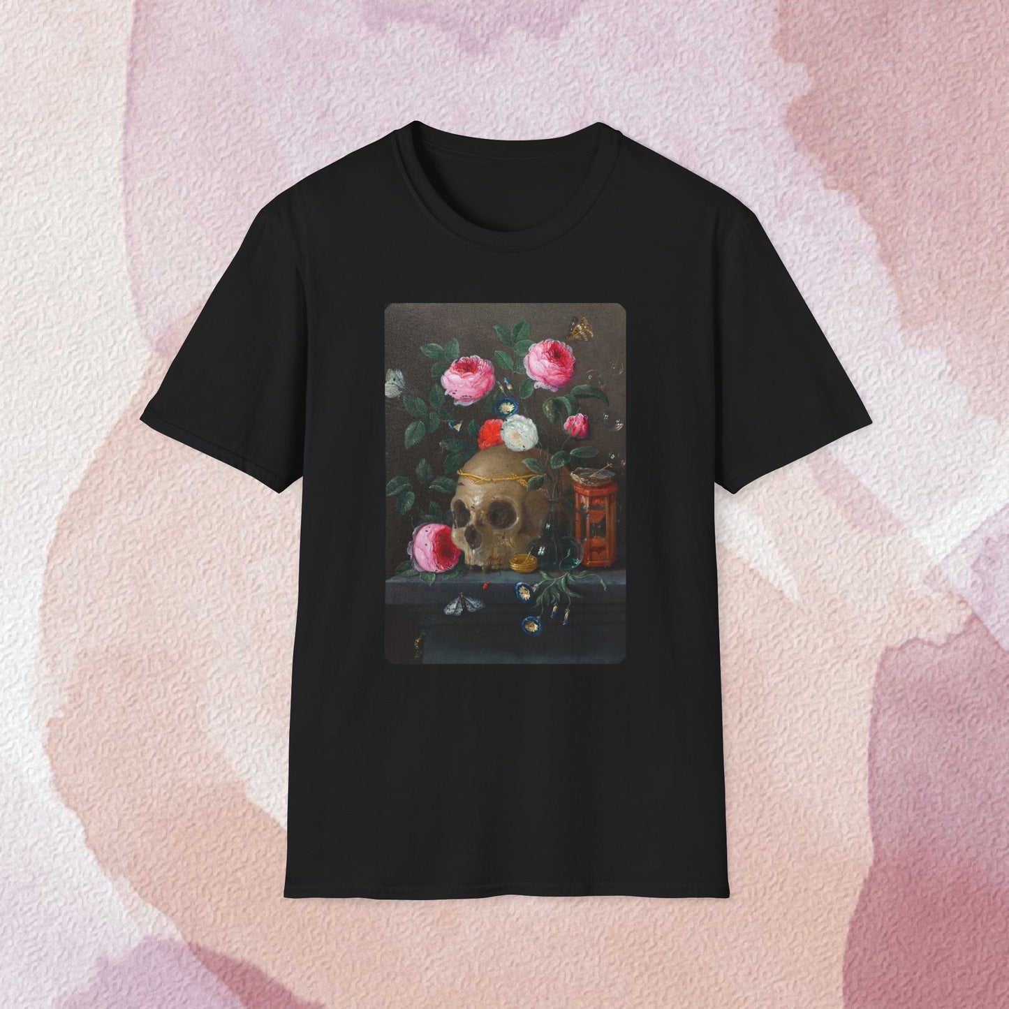 Unisex Graphic Art T-Shirt "Vanitas Reverie" Perfect for Everyone and Anyone, Art Lovers, Poets