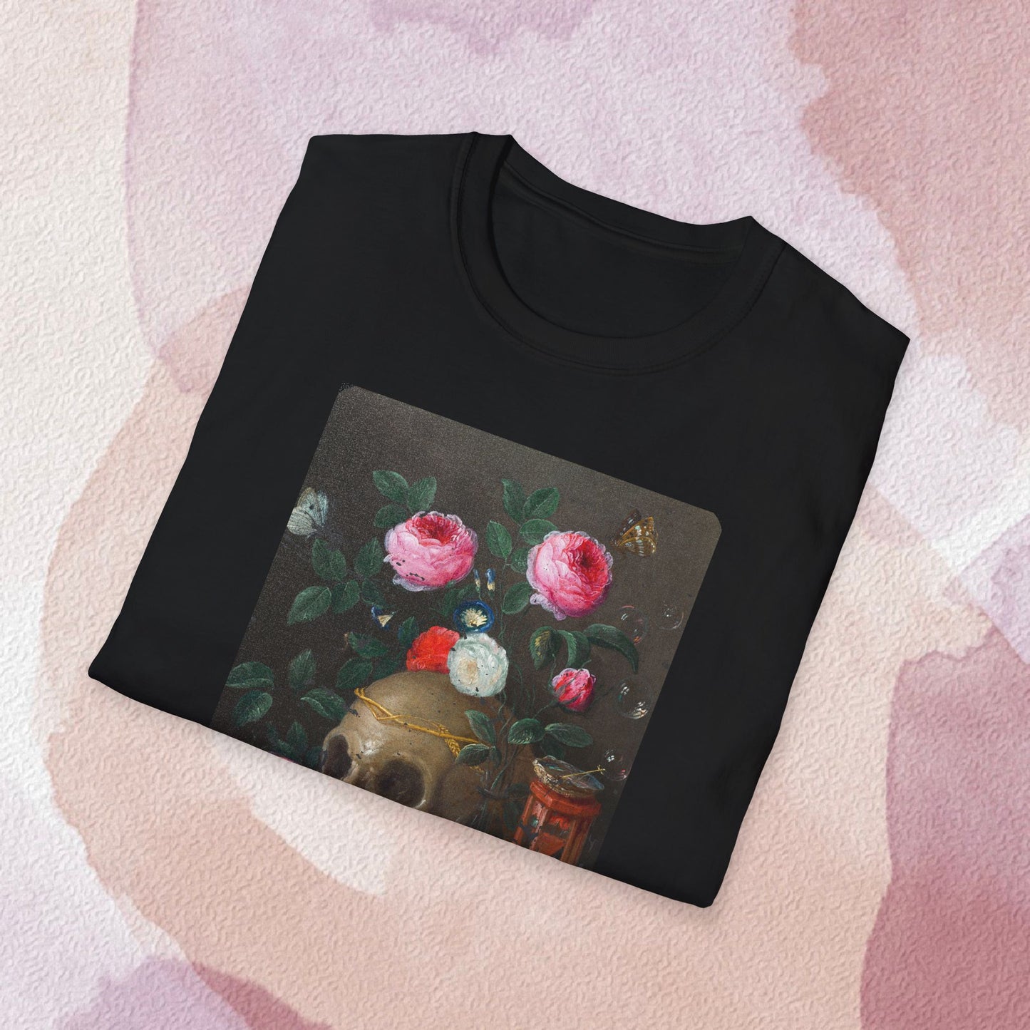Unisex Graphic Art T-Shirt "Vanitas Reverie" Perfect for Everyone and Anyone, Art Lovers, Poets