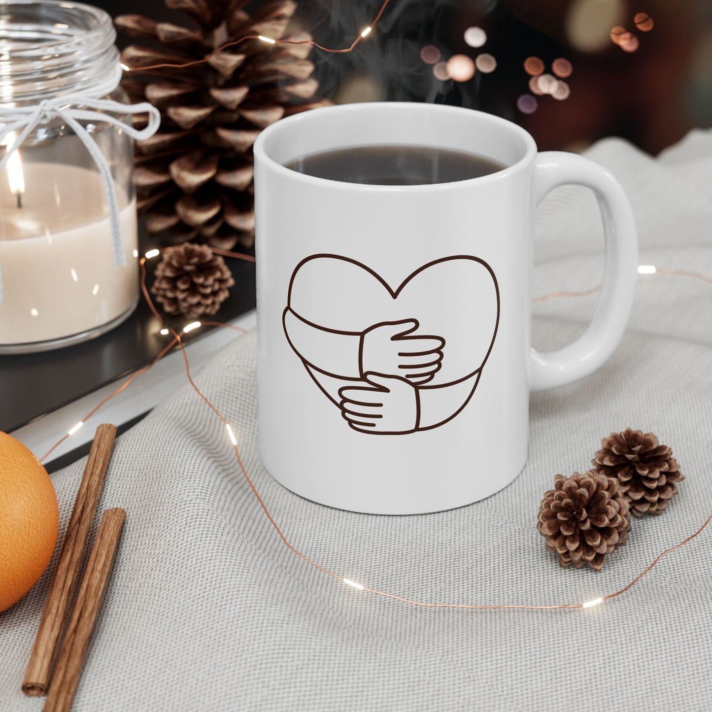 Hug in a Mug - Perfect for those in need of a Hug & Coffee Enthusiasts
