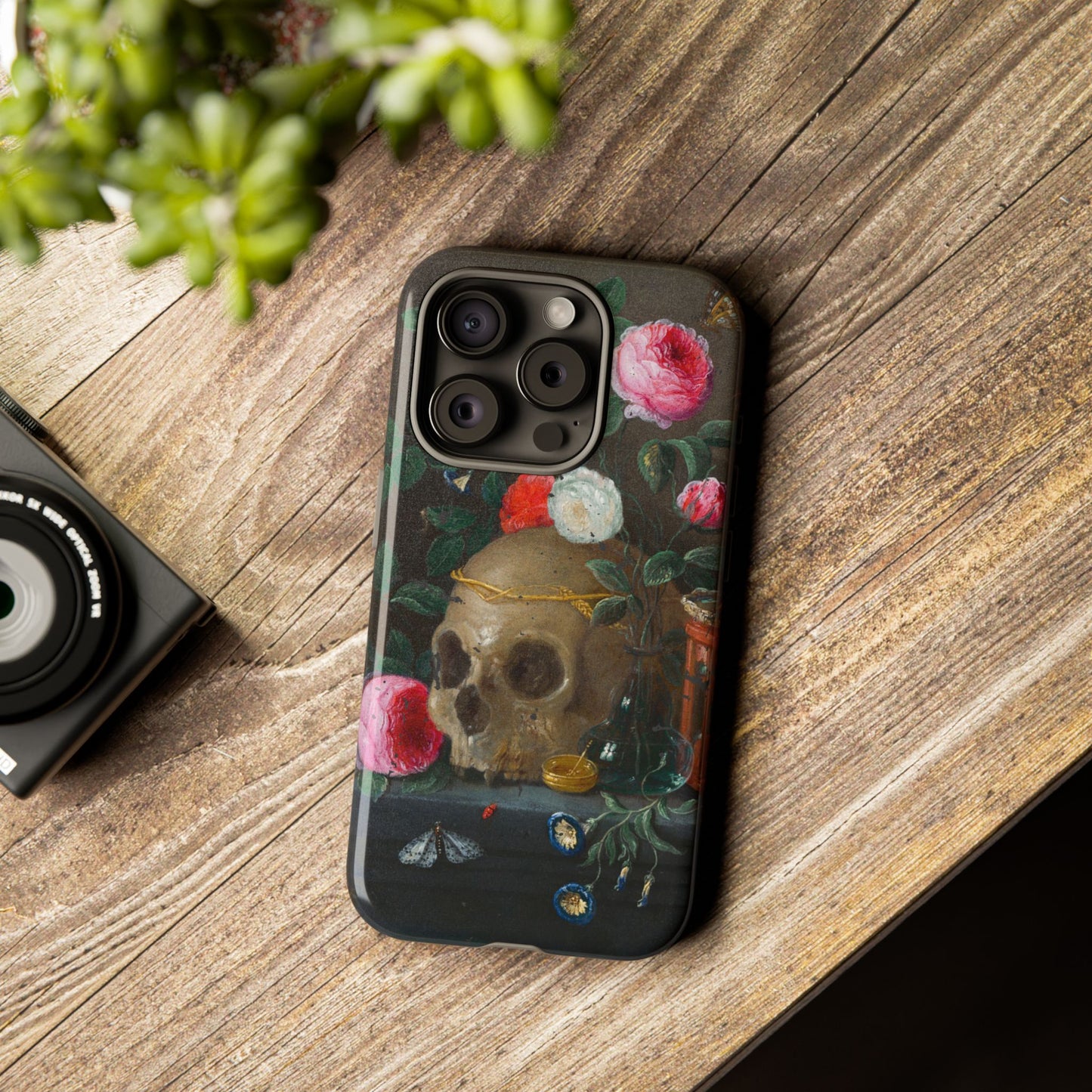 Vanitas Reverie Phone Case, Tough Cases, Gothic Aesthetic, Unique Gift, Halloween Decor, Edgy Phone Accessory