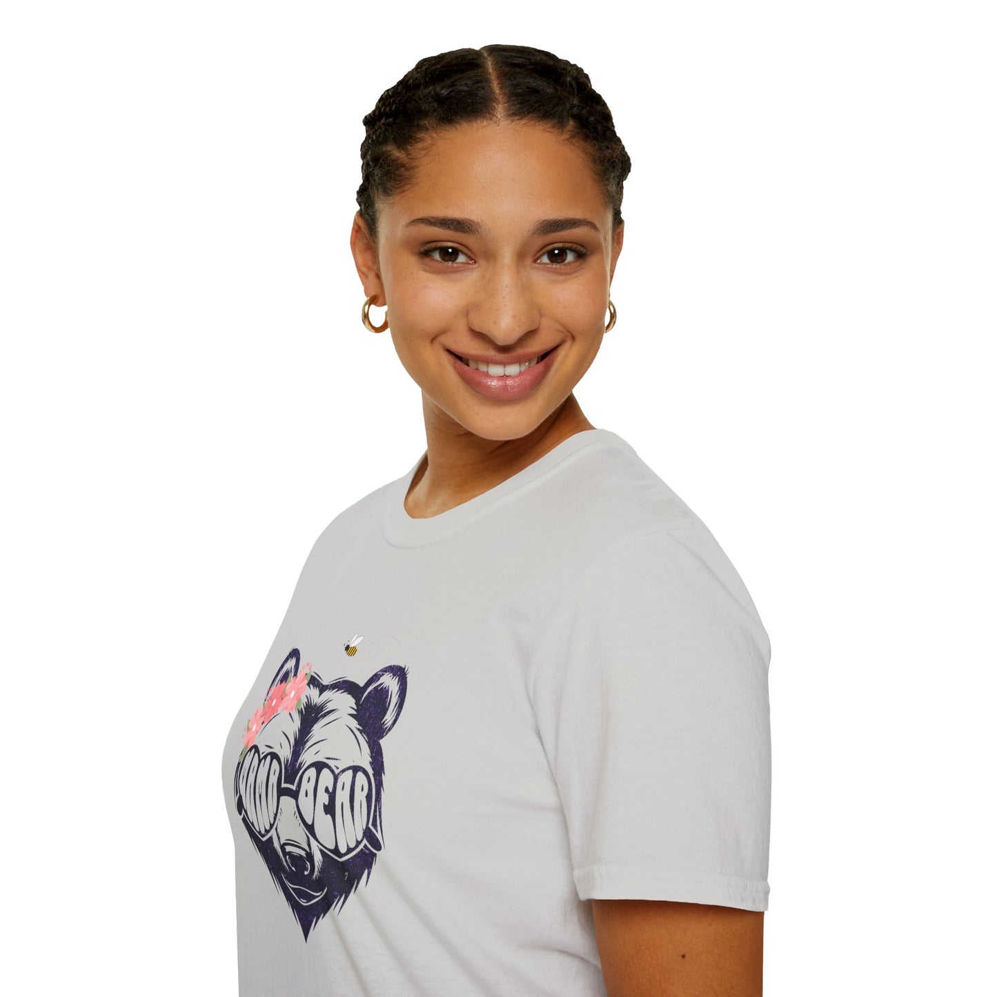 Mama Bear Graphic Unisex Softstyle T-Shirt