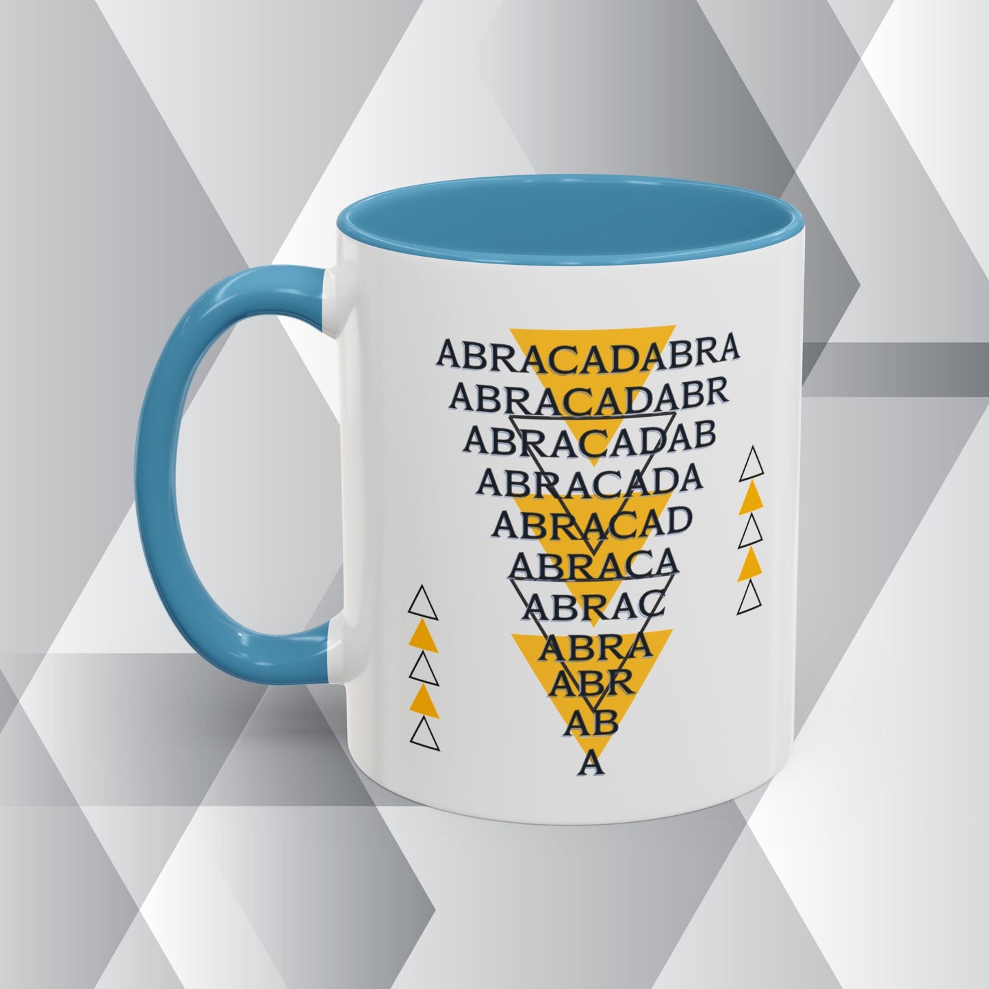 Abracadabra Manifest Accent Coffee Mug (11oz), A Spellbinding Reminder to Speak Magic