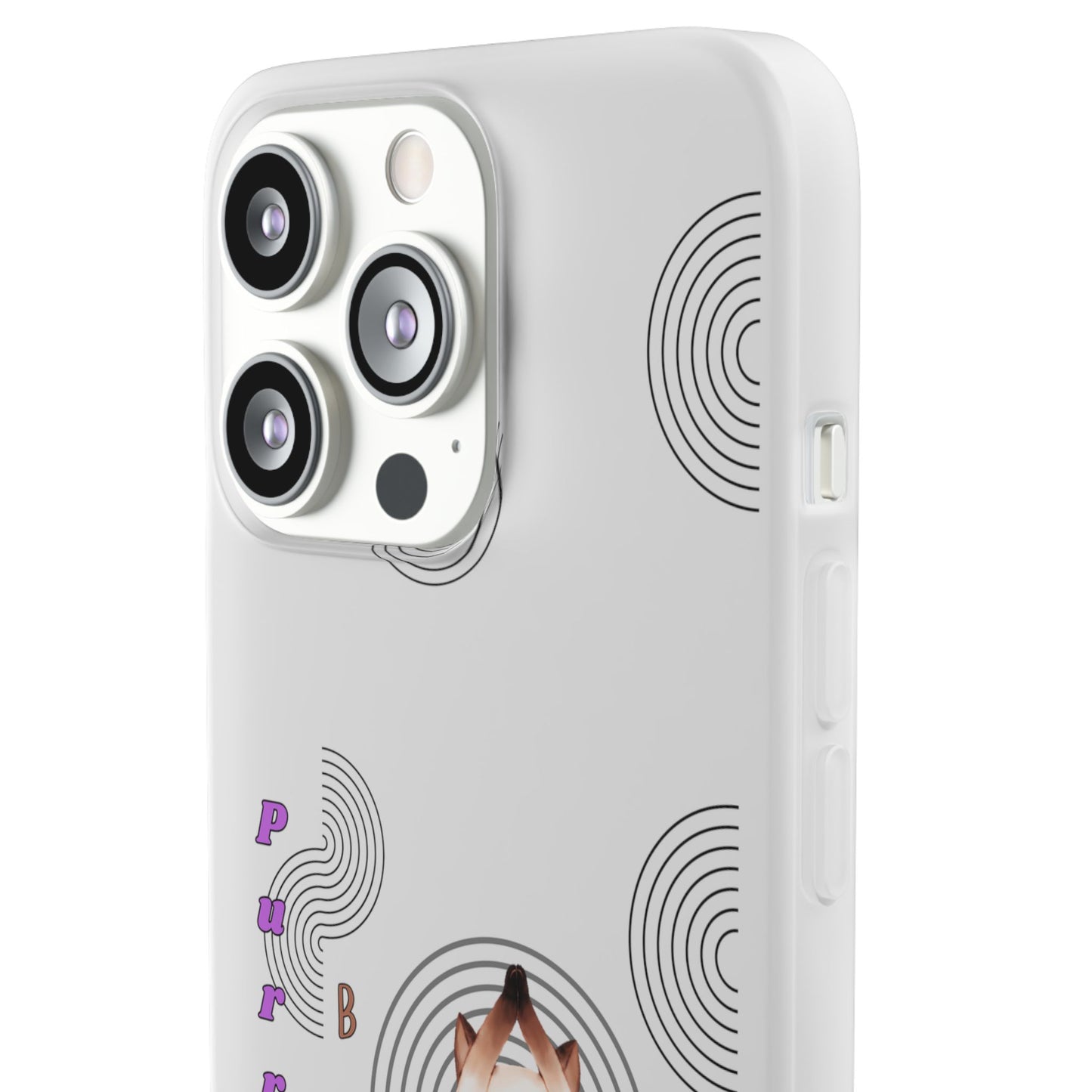 Cat Balance Phone Case, Cute Pet Lover Gift, Flexible Mobile Cover, Animal Art Accessories, Unique Phone Protector