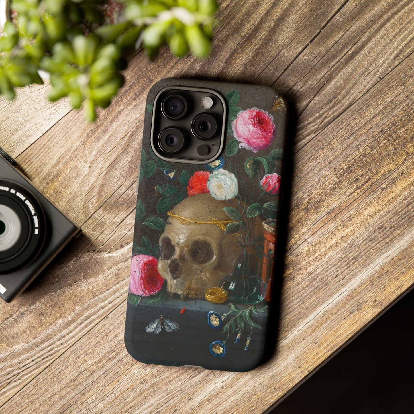 Vanitas Reverie Phone Case, Tough Cases, Gothic Aesthetic, Unique Gift, Halloween Decor, Edgy Phone Accessory