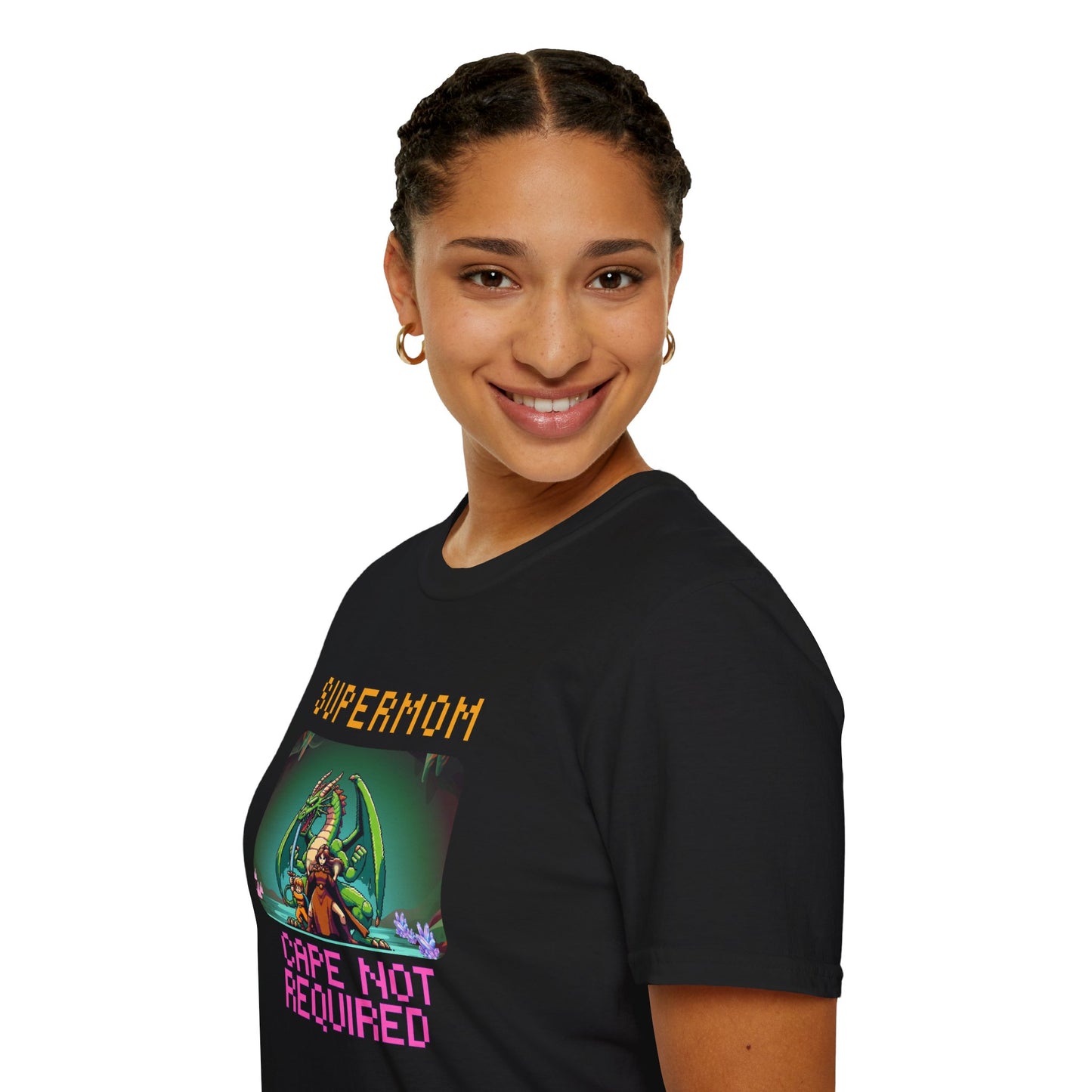 Supermom Graphic Unisex T-Shirt - Cape Not Required