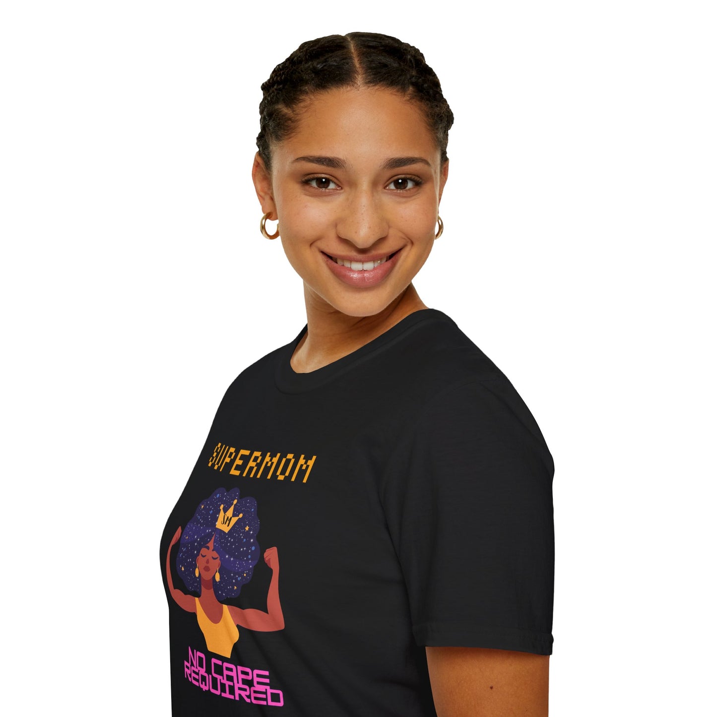Supermom Retro Graphic T-Shirt - No Cape Required