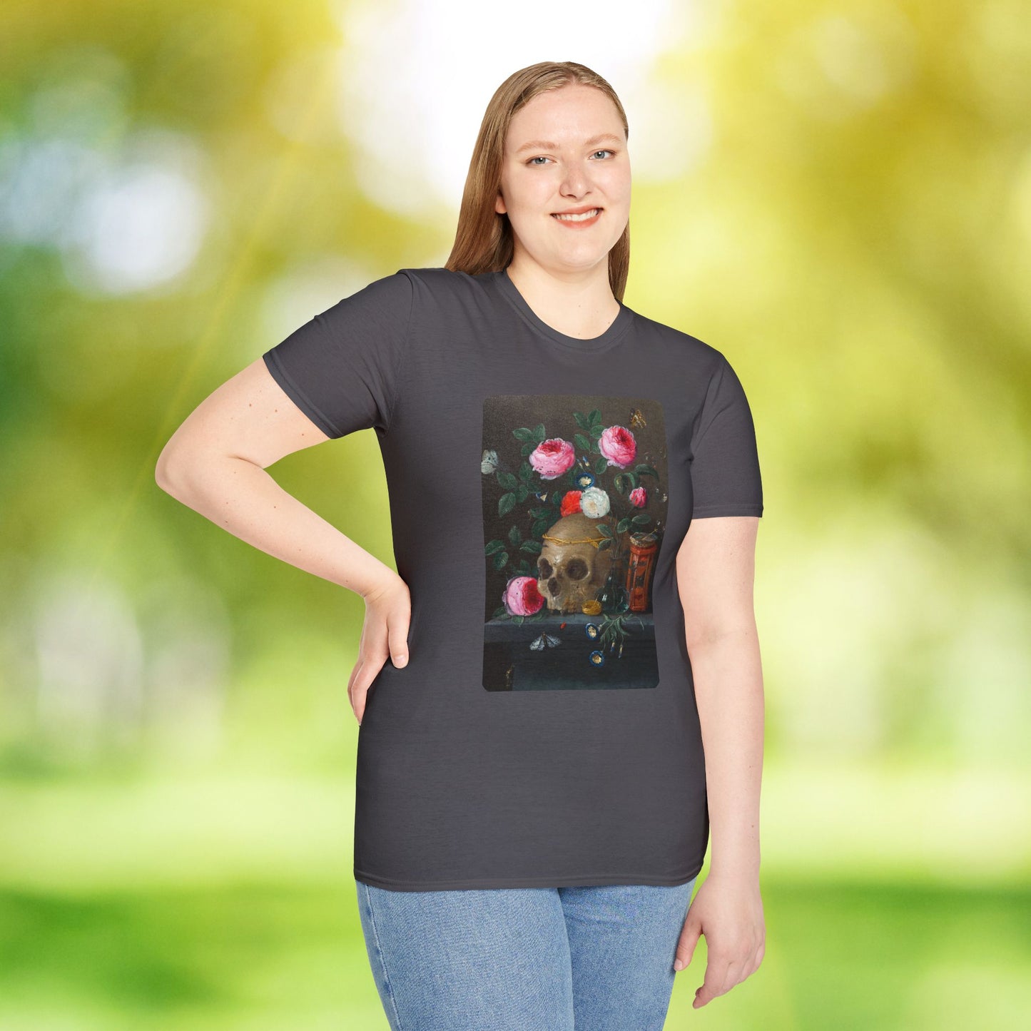 Unisex Graphic Art T-Shirt "Vanitas Reverie" Perfect for Everyone and Anyone, Art Lovers, Poets