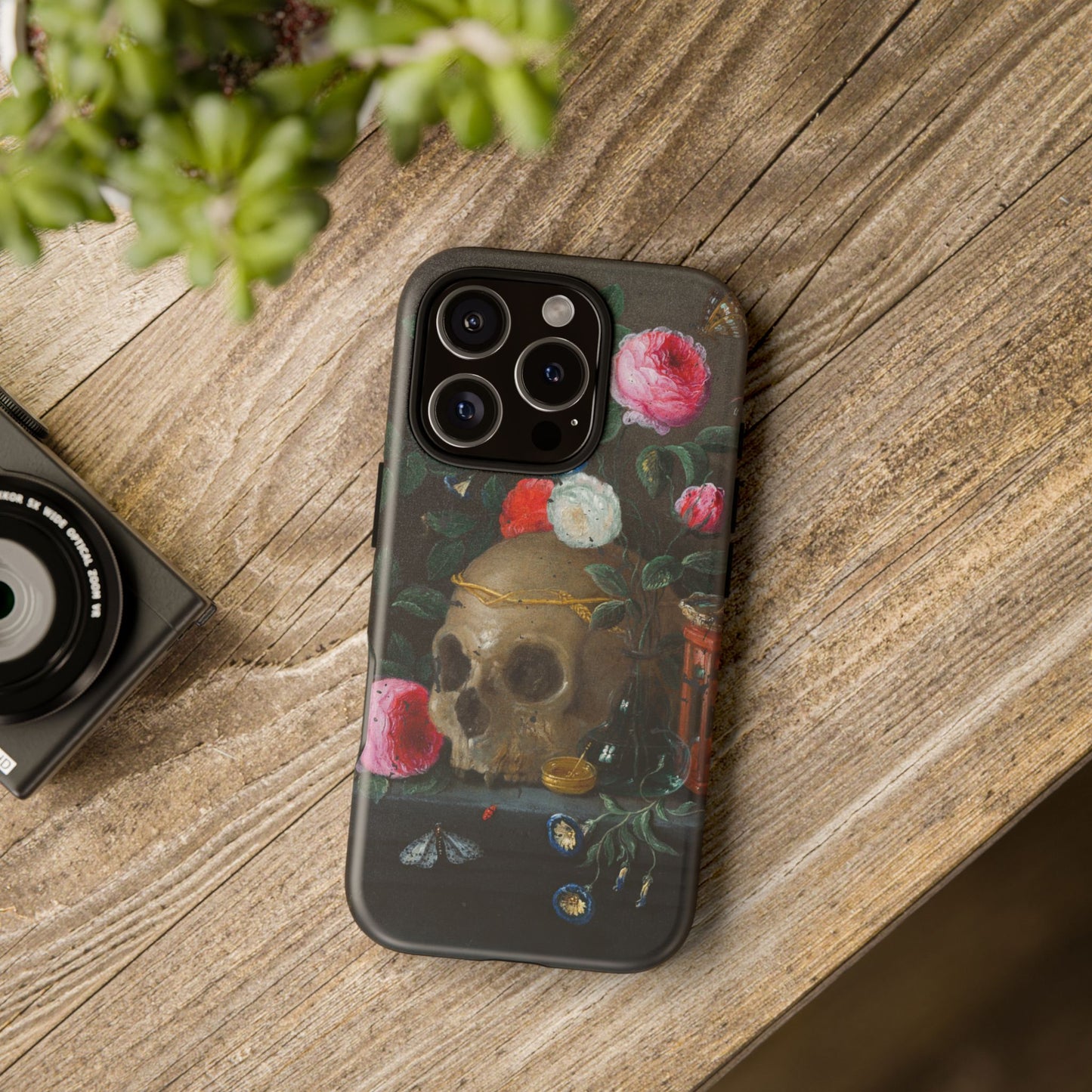Vanitas Reverie Phone Case, Tough Cases, Gothic Aesthetic, Unique Gift, Halloween Decor, Edgy Phone Accessory