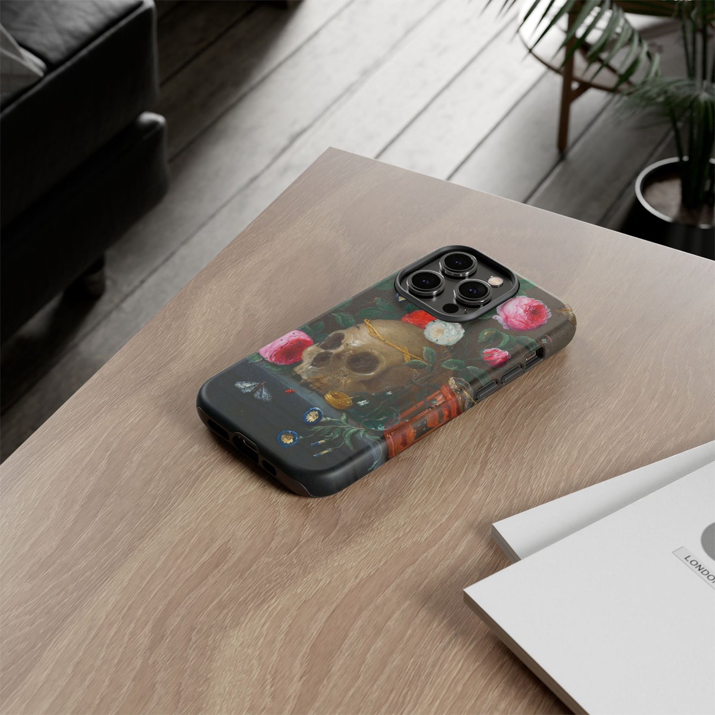 Vanitas Reverie Phone Case, Tough Cases, Gothic Aesthetic, Unique Gift, Halloween Decor, Edgy Phone Accessory