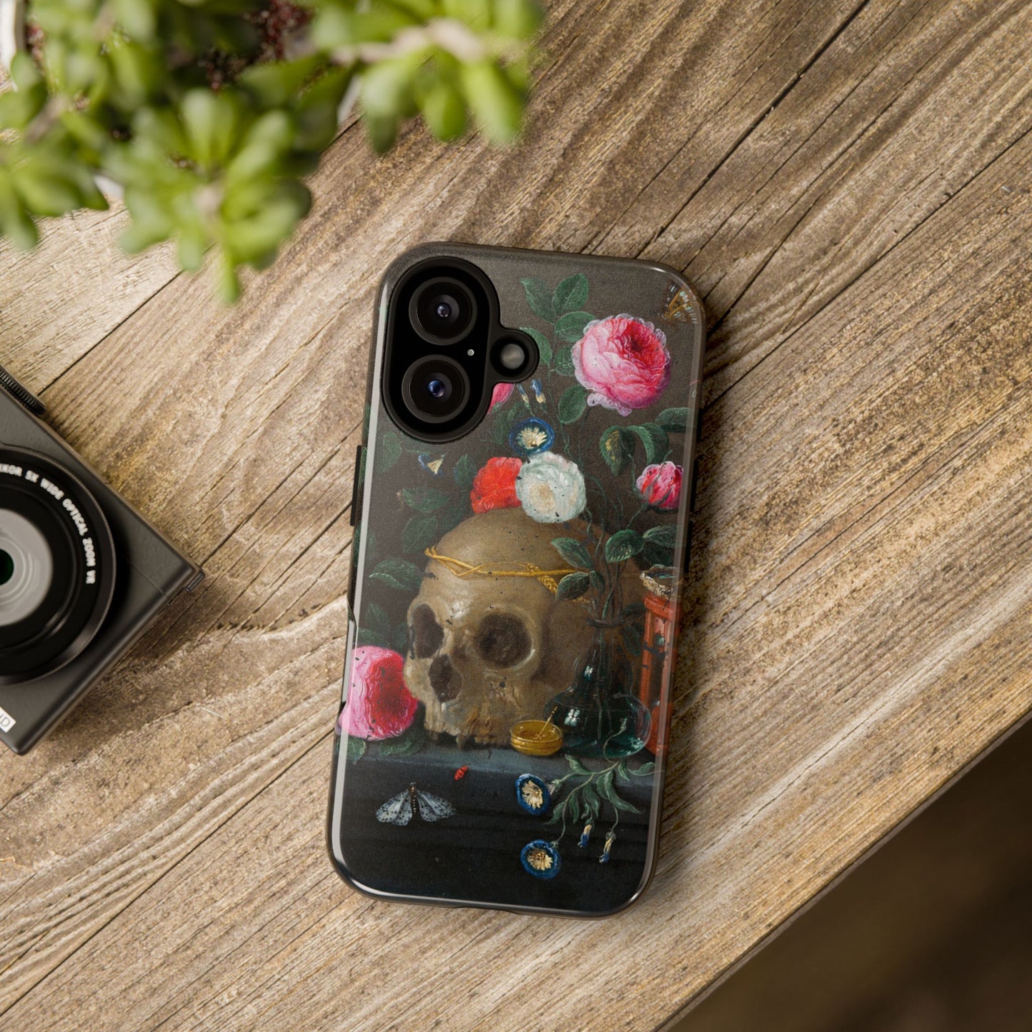Vanitas Reverie Phone Case, Tough Cases, Gothic Aesthetic, Unique Gift, Halloween Decor, Edgy Phone Accessory