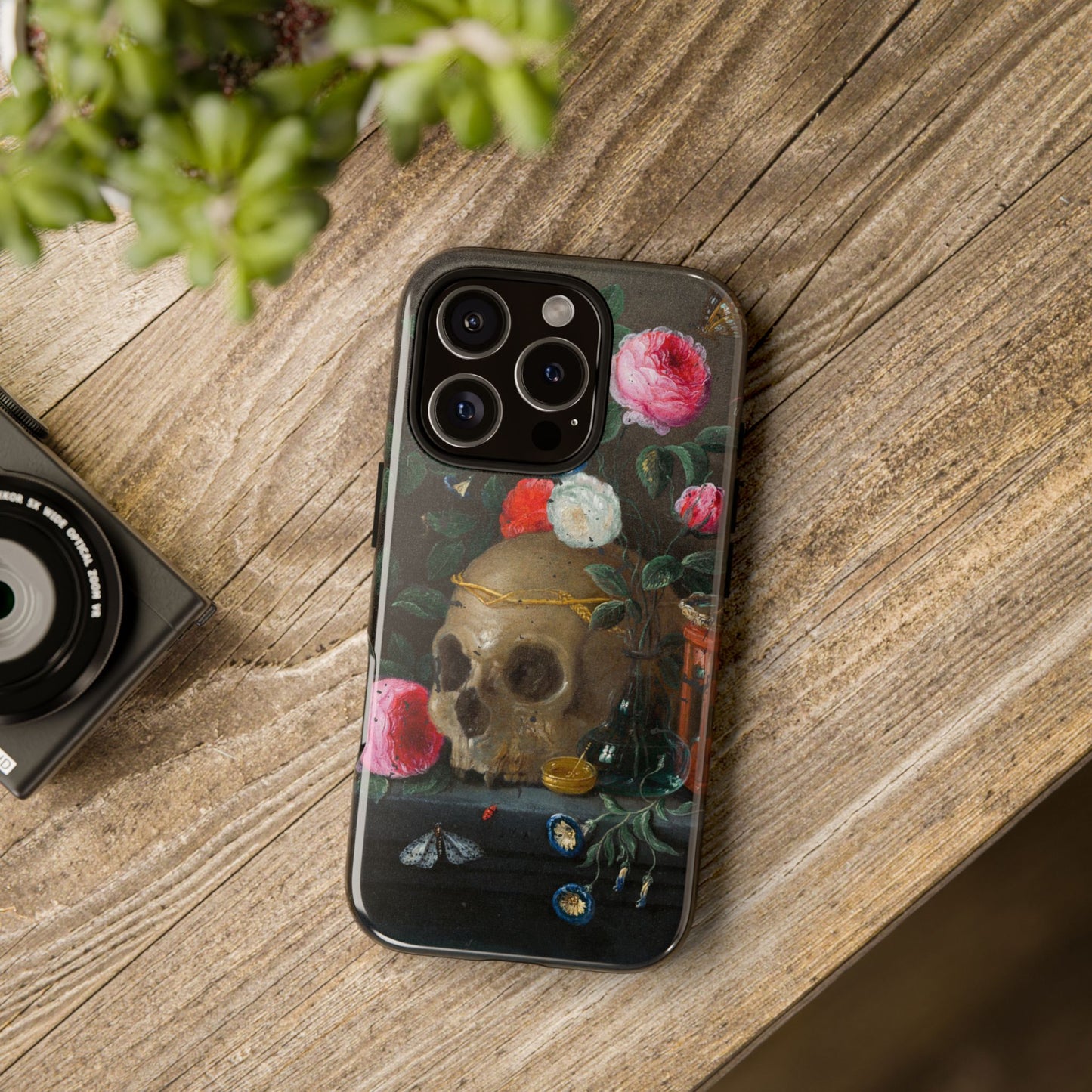 Vanitas Reverie Phone Case, Tough Cases, Gothic Aesthetic, Unique Gift, Halloween Decor, Edgy Phone Accessory