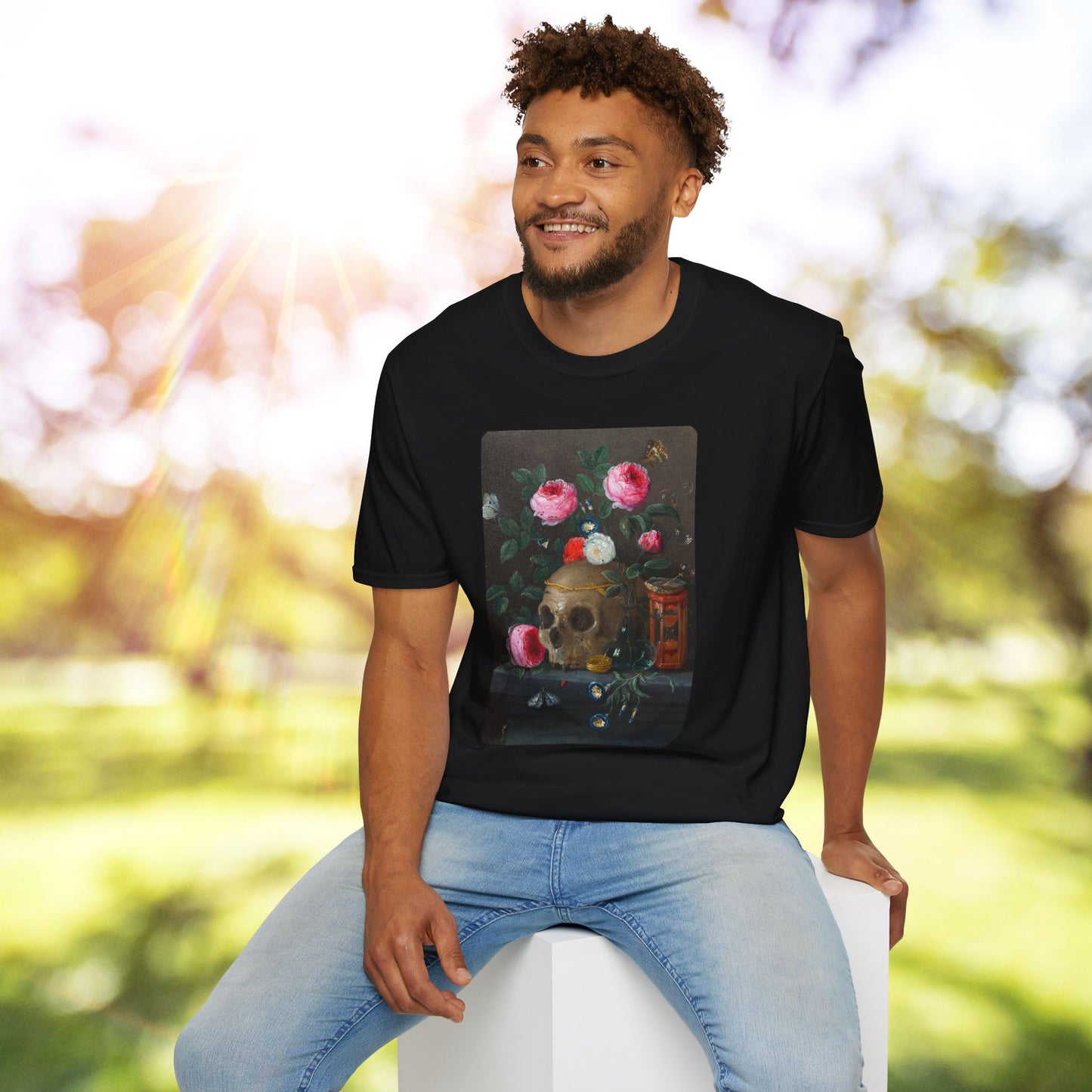 Unisex Graphic Art T-Shirt "Vanitas Reverie" Perfect for Everyone and Anyone, Art Lovers, Poets