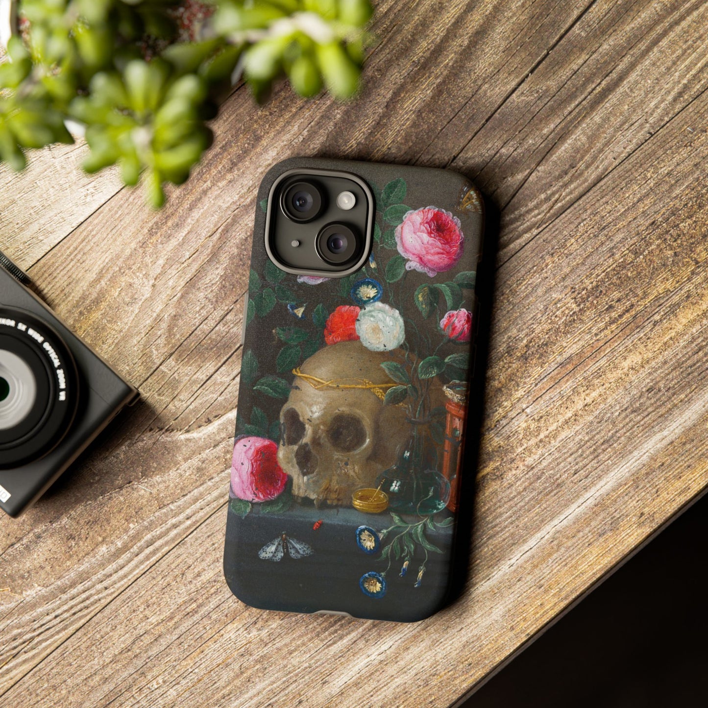 Vanitas Reverie Phone Case, Tough Cases, Gothic Aesthetic, Unique Gift, Halloween Decor, Edgy Phone Accessory