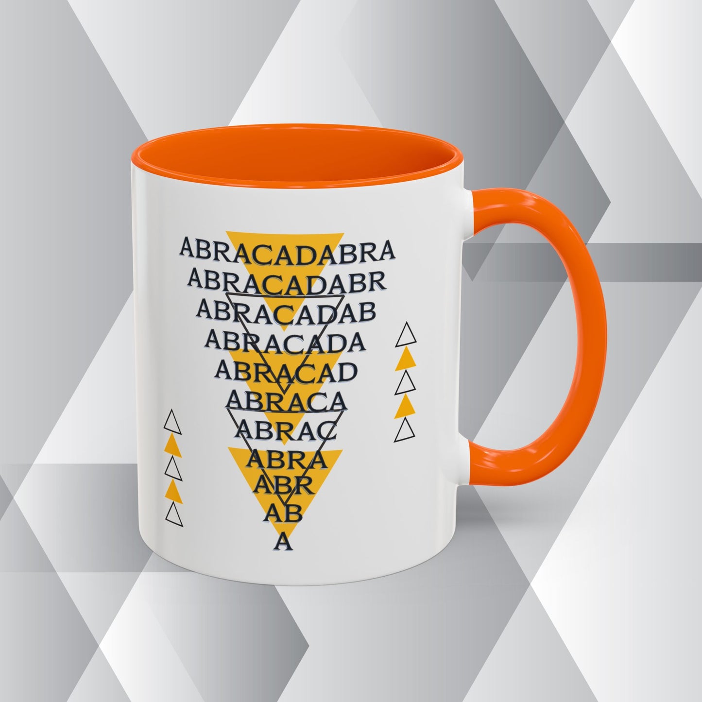 Abracadabra Manifest Accent Coffee Mug (11oz), A Spellbinding Reminder to Speak Magic
