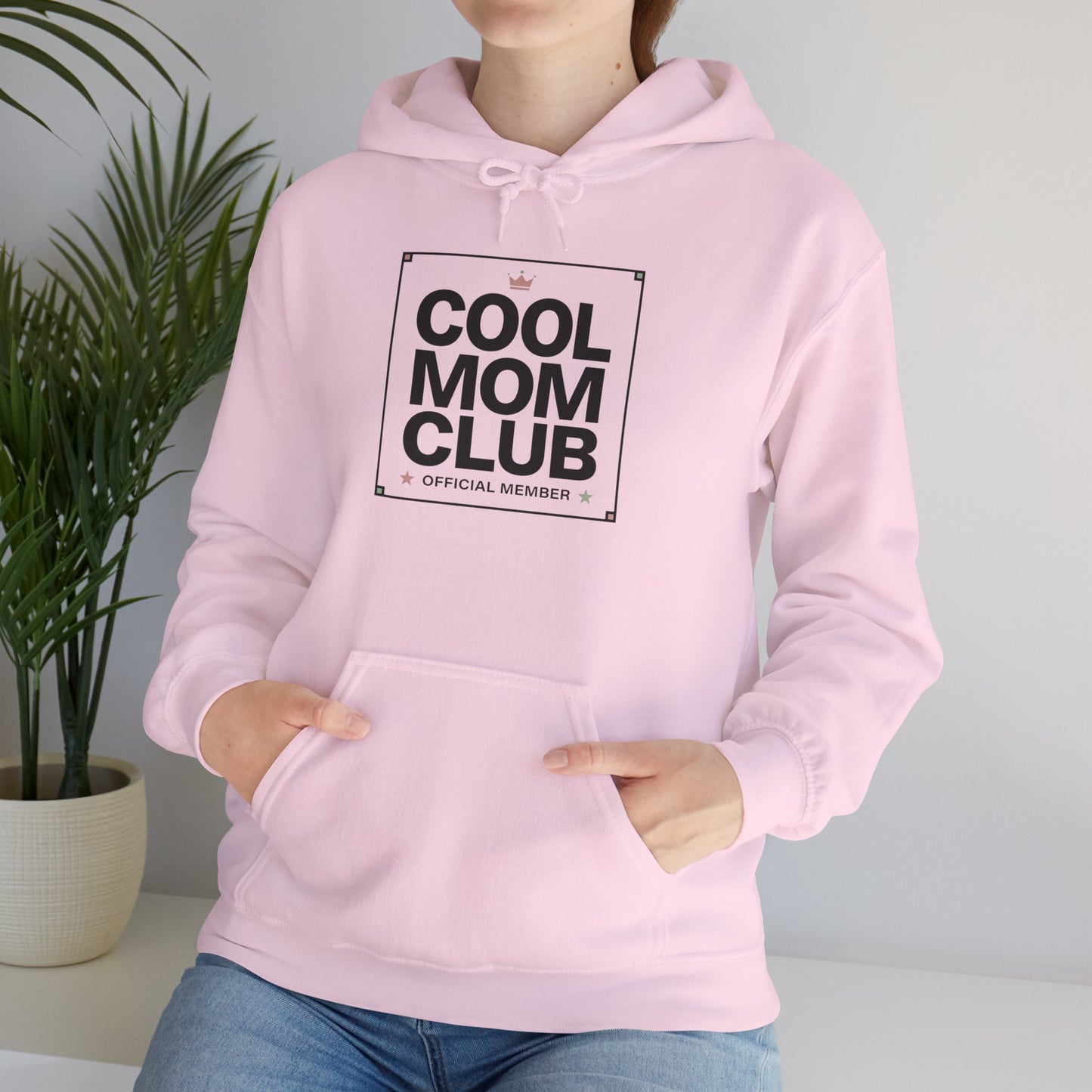 Cool Mom Club Official Member Hoodie | Minimalist Streetwear Mom