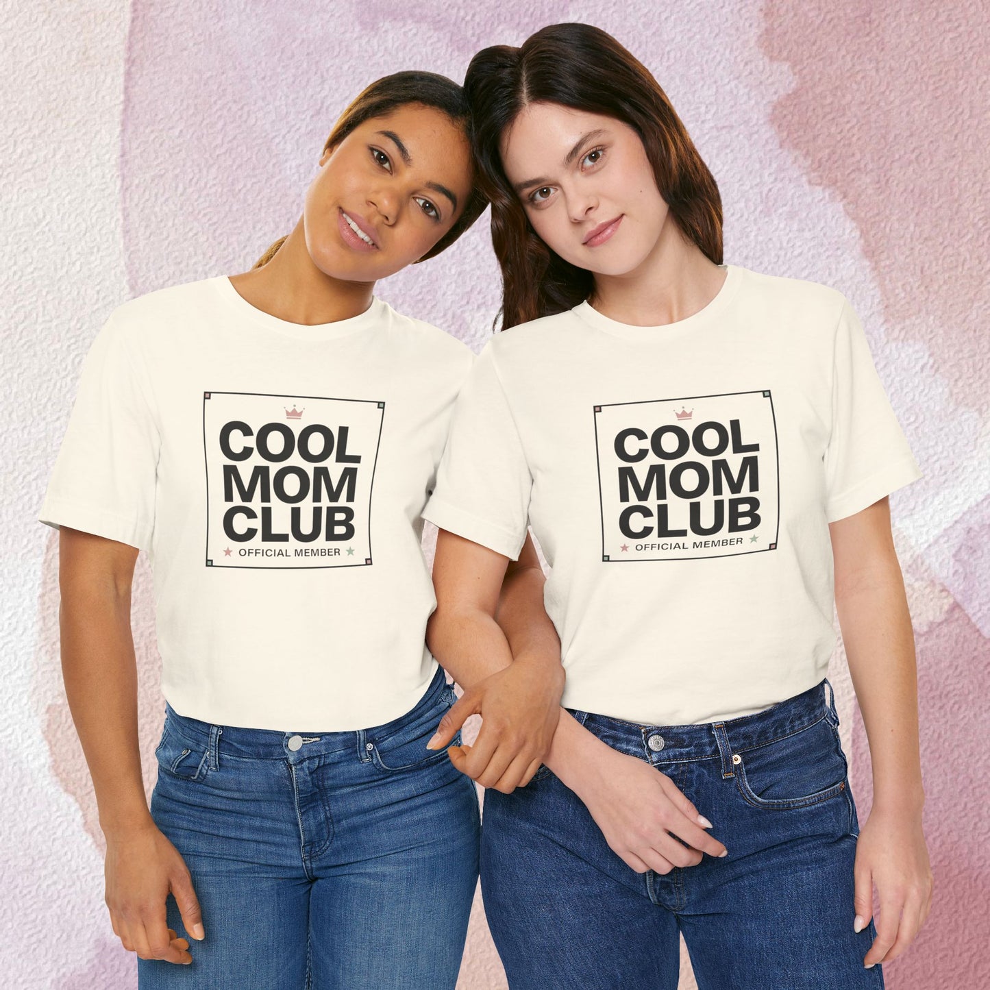Cool Mom Club Official Member T-Shirt | Minimalist Streetwear Mom Tee