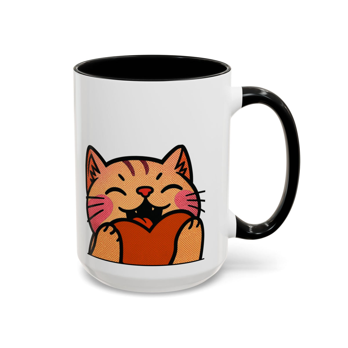 Heart, Hug, Happiness, Love Accent Coffee Mug – Twitch Emote