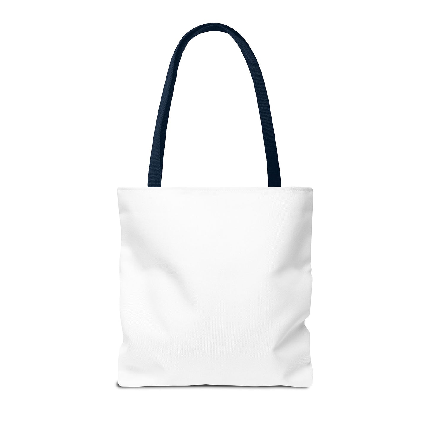 Happy Purple Cat Tote Bag — Cute Kawaii Cat Face AOP Tote