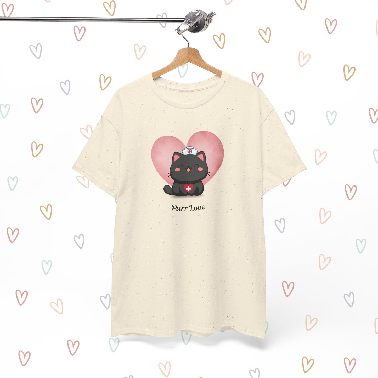 Purr Love Cat Nurse T-Shirt